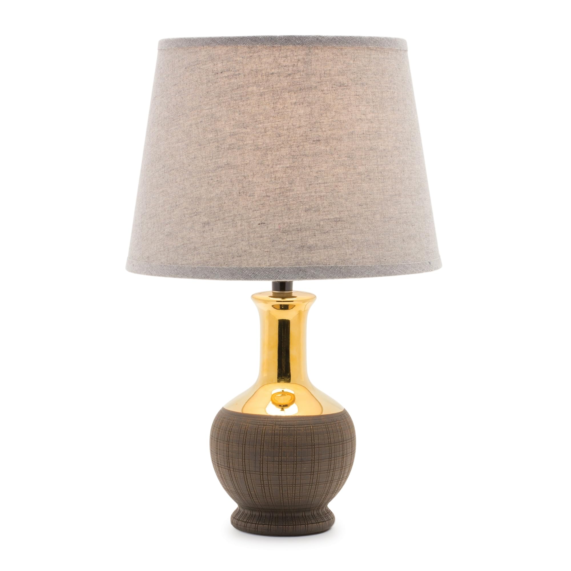 Table Lamp 17''H Ceramic/Linen Max 60W
