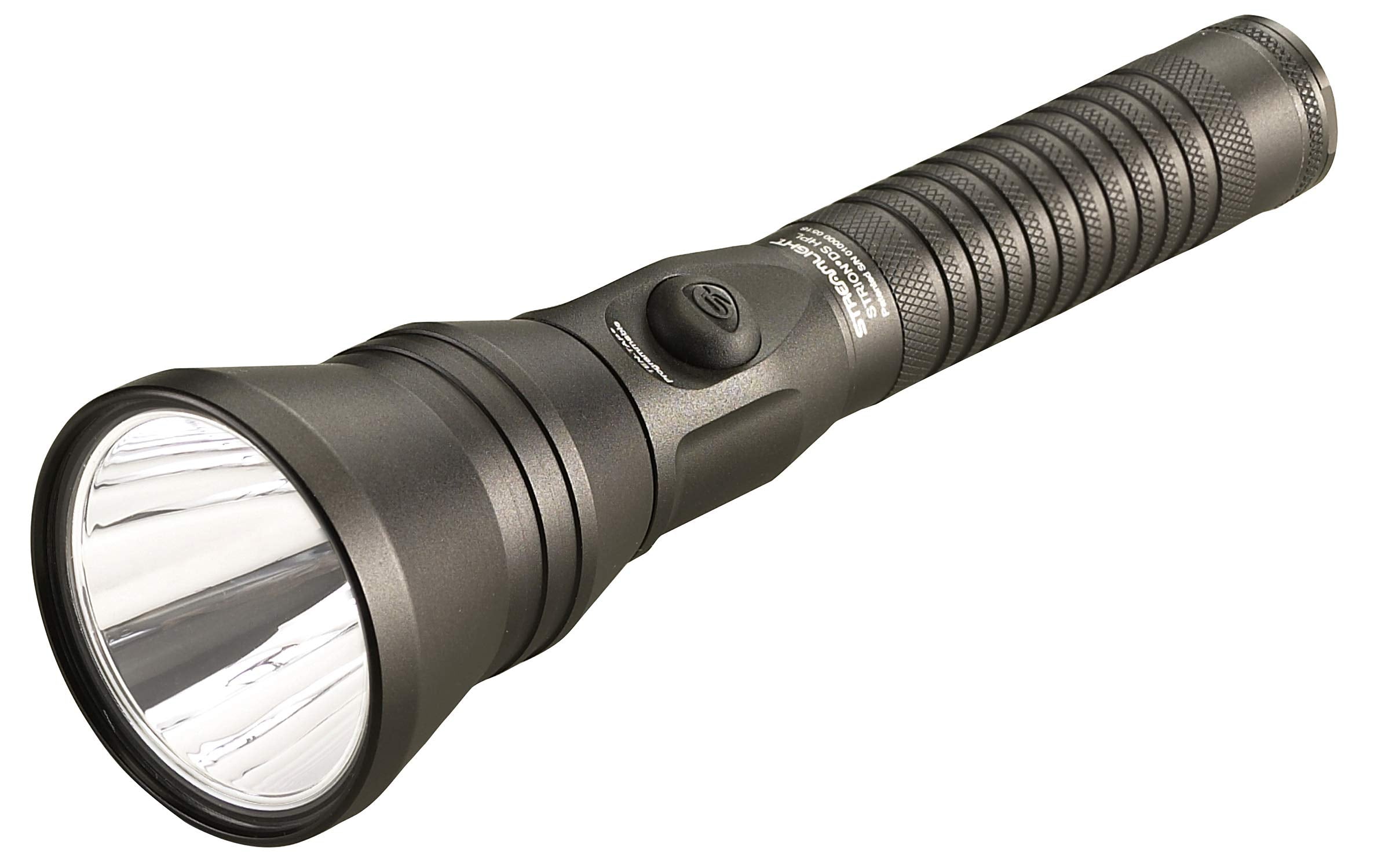 Streamlight 74812 Strion DS HPL 700-Lumen Rechargeable Dual Switch Long Range Flashlight, IEC Type A (120V/100V) AC/12V DC, with
