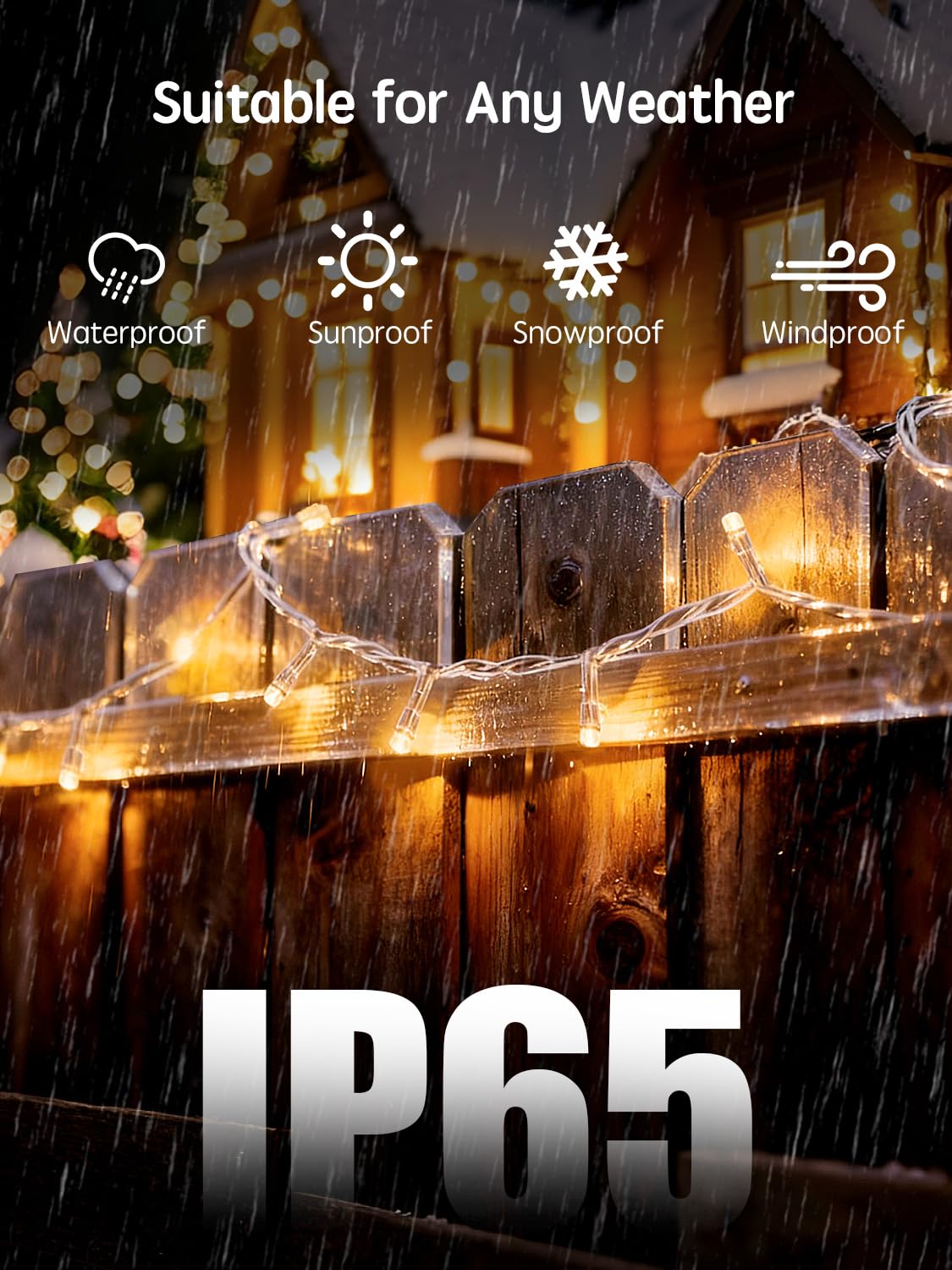 Lamyar Christmas Lights With 1000 Leds  328Ft Extra Long Plug In Fairy String Lights For Outdoor Tree And Indoor D?Or  8 Modes & Timer  Ip65 Waterproof Lights For Yard Garden Decor (Warm White)