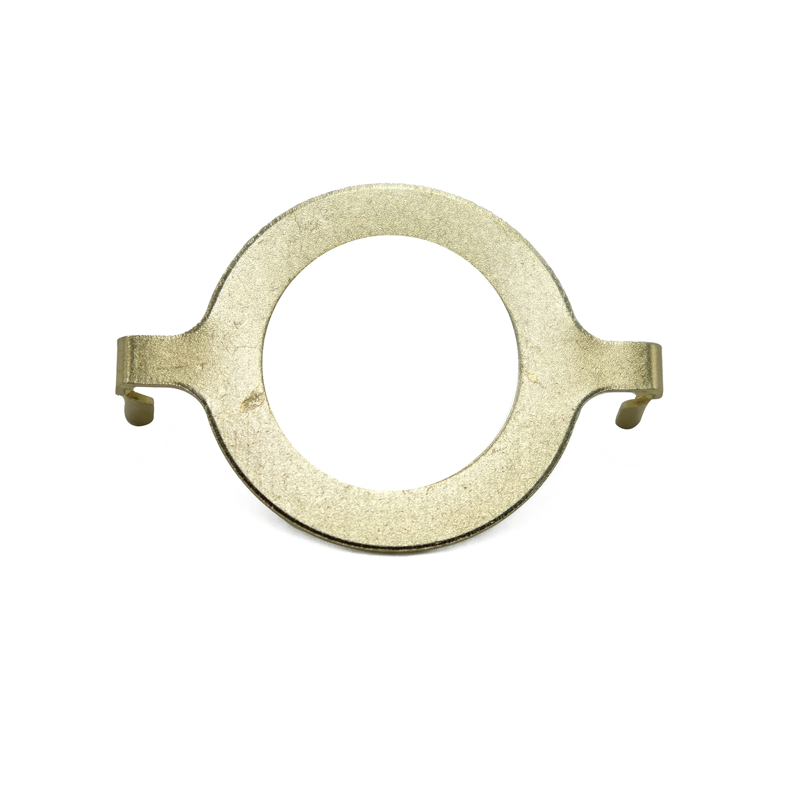 Upgradelights Slip Uno Adapter Harp Converter Lamp Shade, 1 9/16in Inner Diameter, Brass, Gold Finish