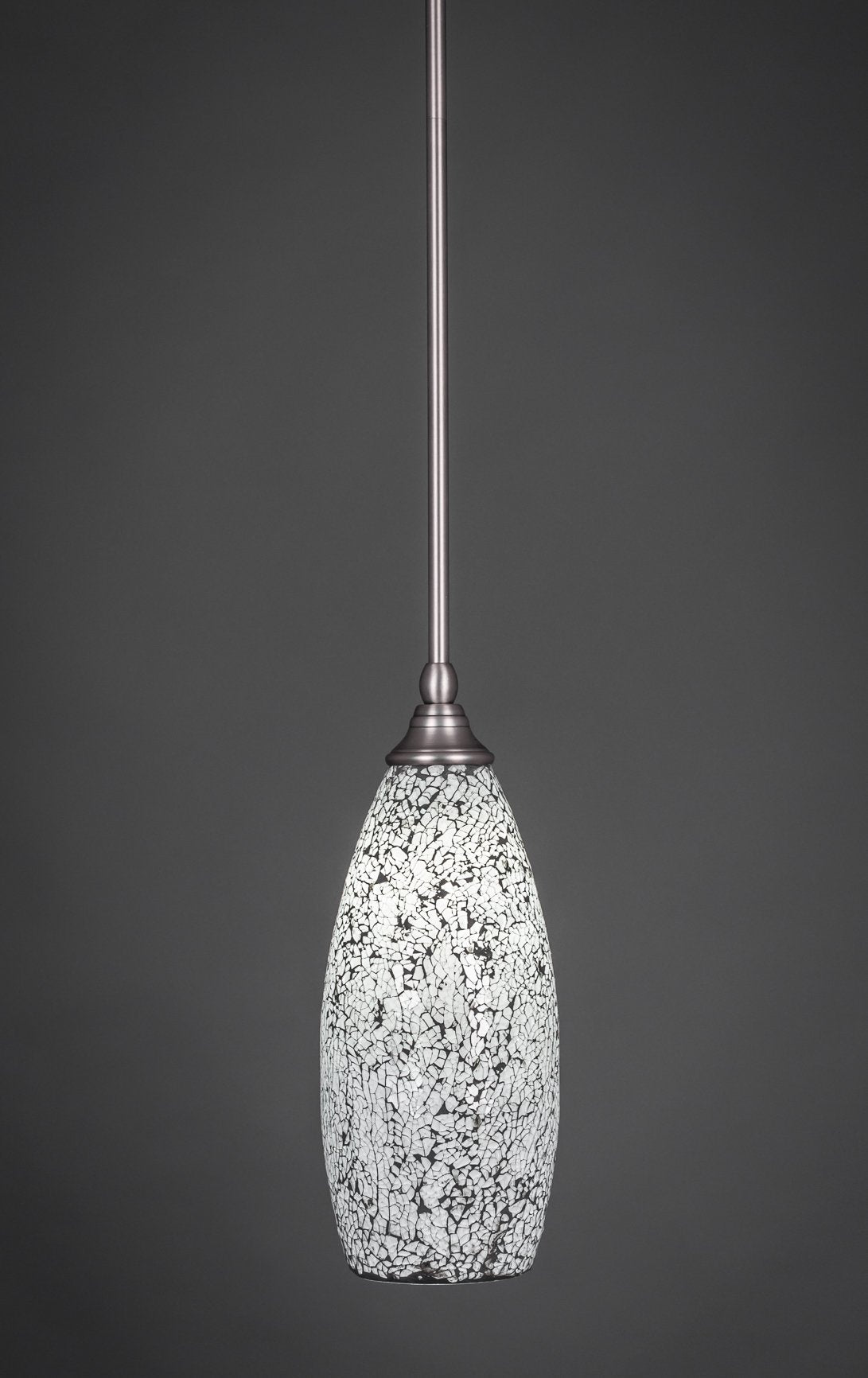 Toltec Lighting 1 Light Mini Pendant In Brushed Nickel (23-Bn-416)