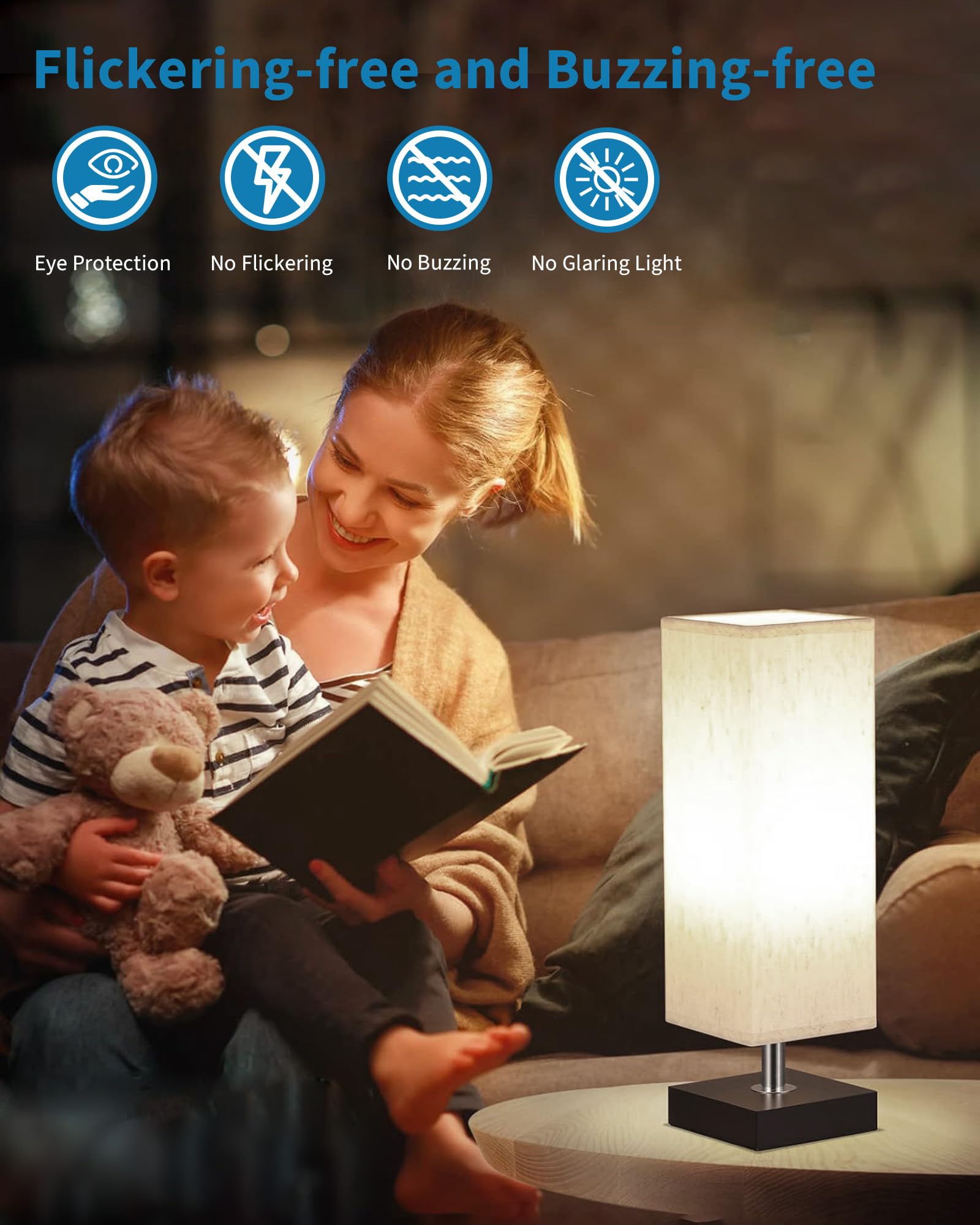Tjoy 24 Pack Led Light Bulbs, 100 Watt Equivalent A19, 5000K Daylight Led Bulb, 15W Bright White Energy Saving Lightbulbs With E