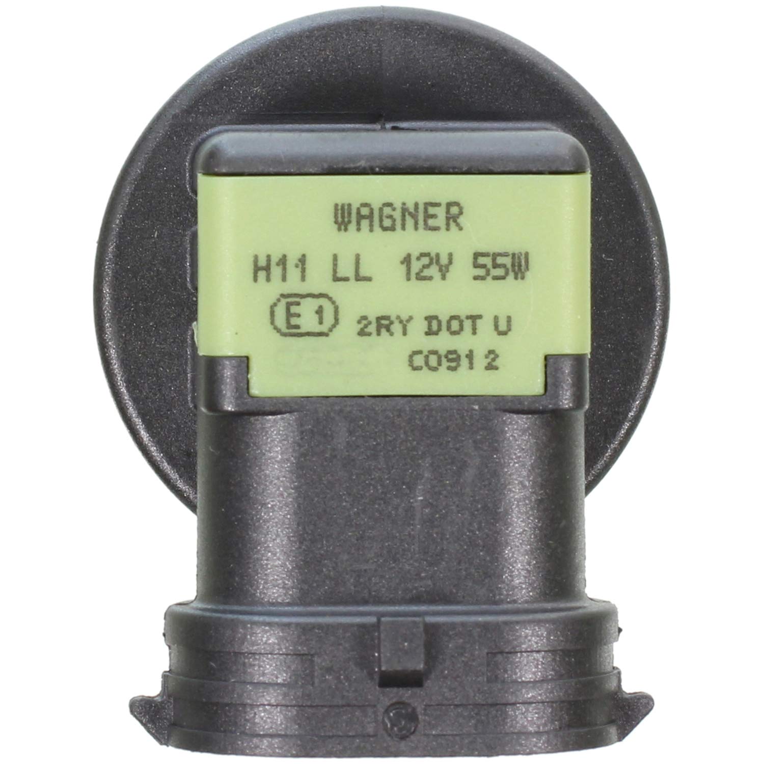 Wagner Multi-Purpose Light Bulb BP1255/H11LL, Glass, Assorted, 1 Count