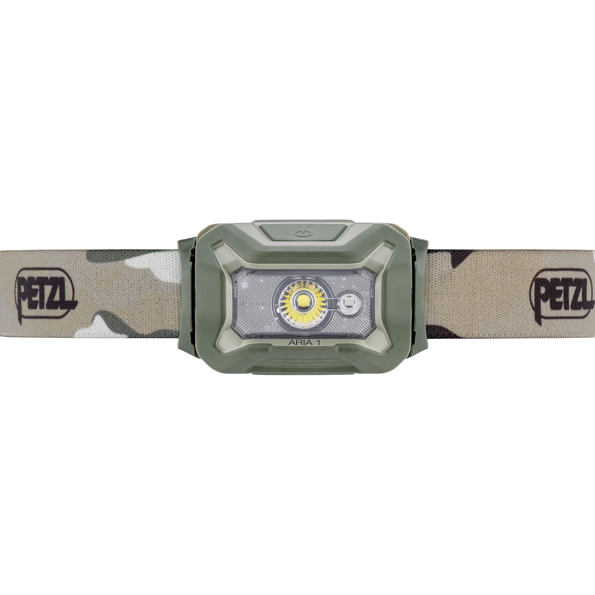 PETZL Aria 1 RGB Frontal Lamp, Synthetic, Uni  mature-themed, Size U, Mimetic, Model E069BA01