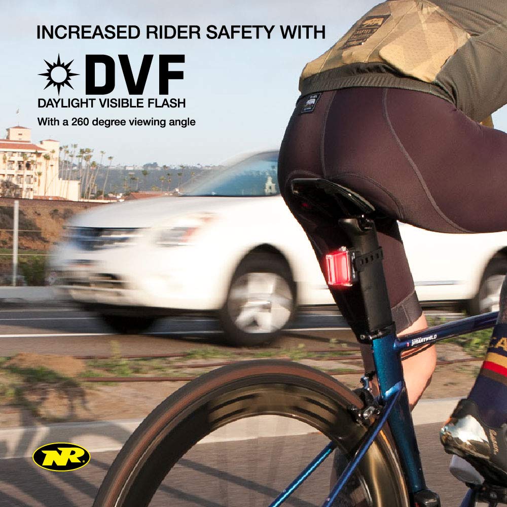 NiteRider Sentry Aero 260 Taillight - Red, One Size, High-Visibility LED Bike Light for Safety and Security