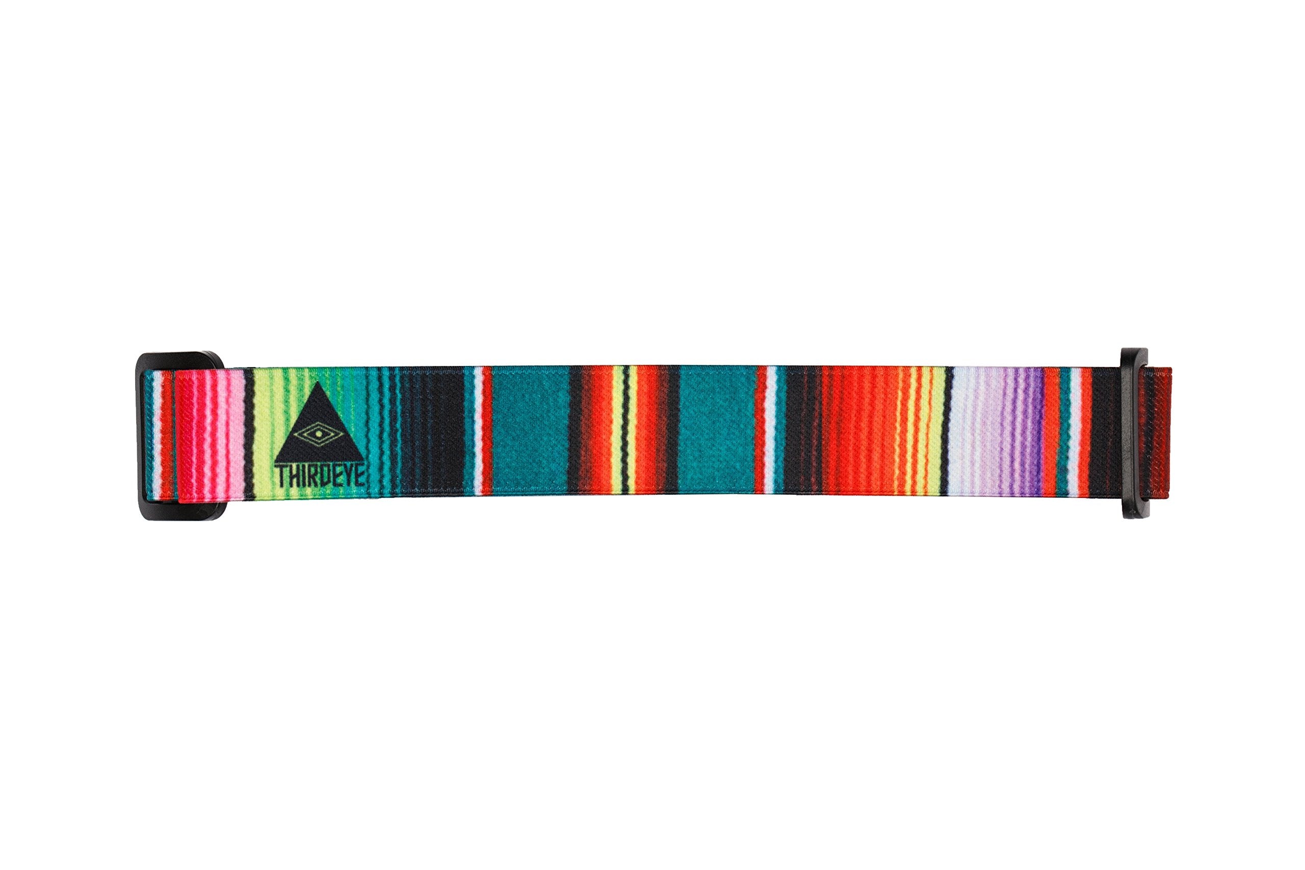 OUTDOOR ENLIGHTENMENT Third Eye Headlamps Replacement Bands, Adjustable, Universal Fit, Polyester, One Size, Serape