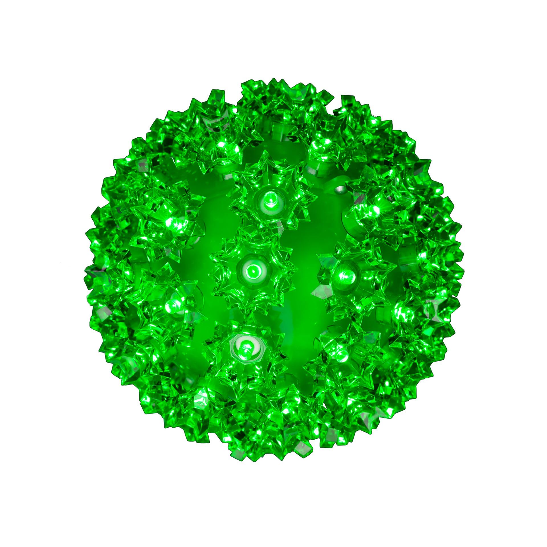 Novelty Lights 50-Light LED Starlight Sphere, Green, 5ft Hanging Cord, Model MRD-50A-2