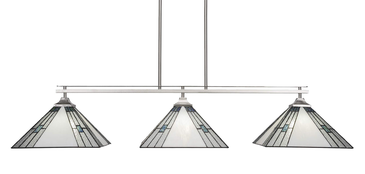 Odyssey 3 Light Island in Brushed Nickel (2643-BN-953)
