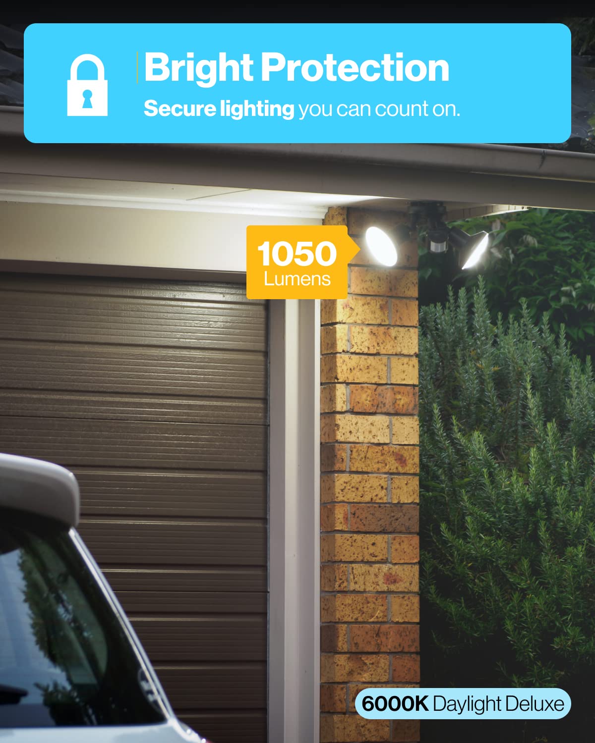 Sunco 12 Pack Outdoor Flood Light Bulb Led Par38, Exterior Spotlight Bulbs, Weatherproof, 1050 Lm, 13W (100W Equivalent), 6000K