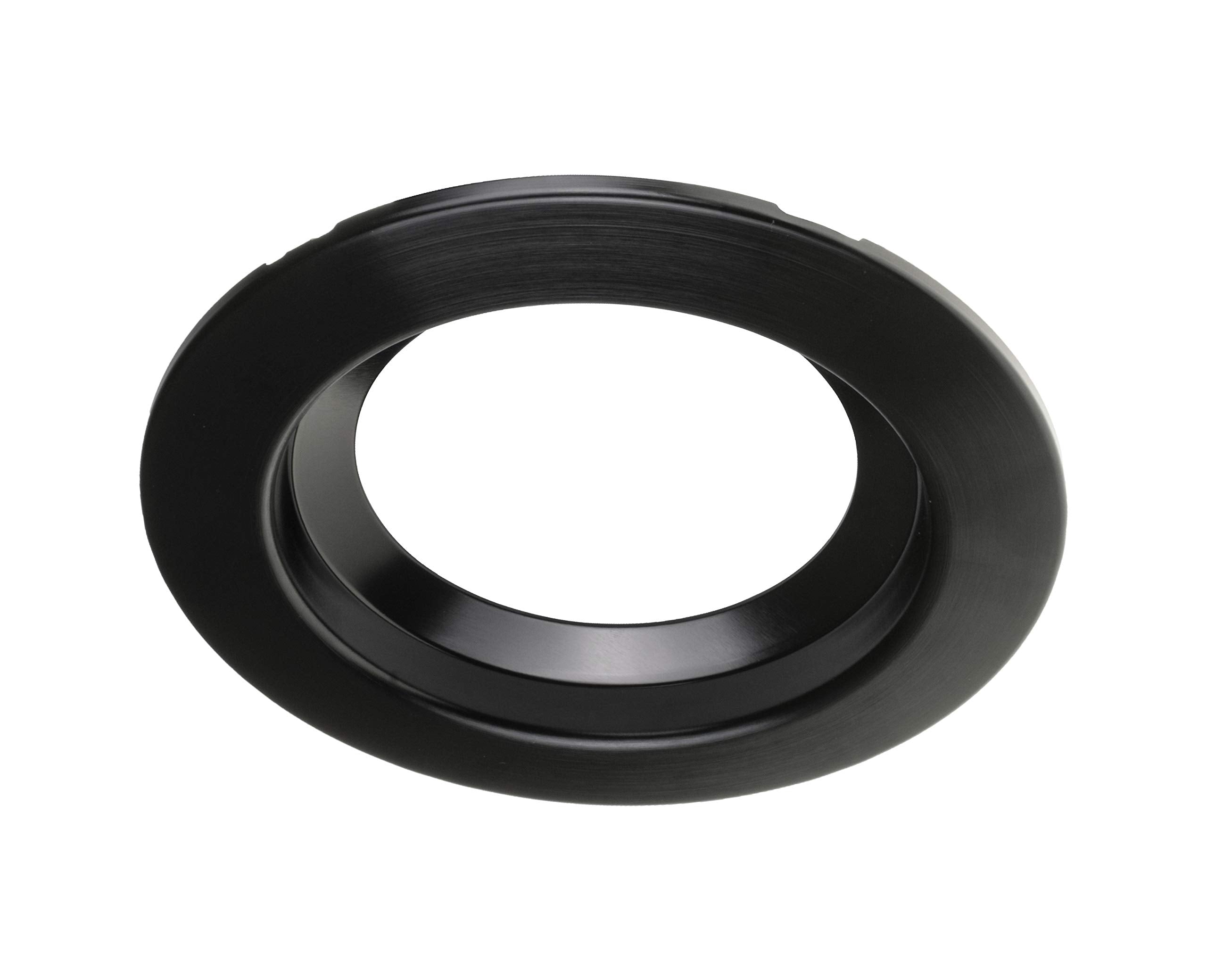 NICOR Lighting Black Metallic Trim for NICORs DCR4 LED Downlight (DCR4-TR-BK)