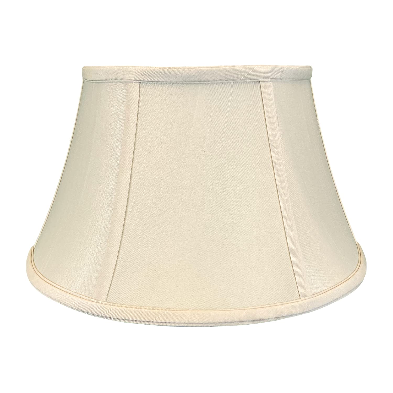 Royal Designs Shallow Drum Bell Billiotte Lamp Shade, Beige, 9.5 X 15 X 8 (Bs-711-15Bg)