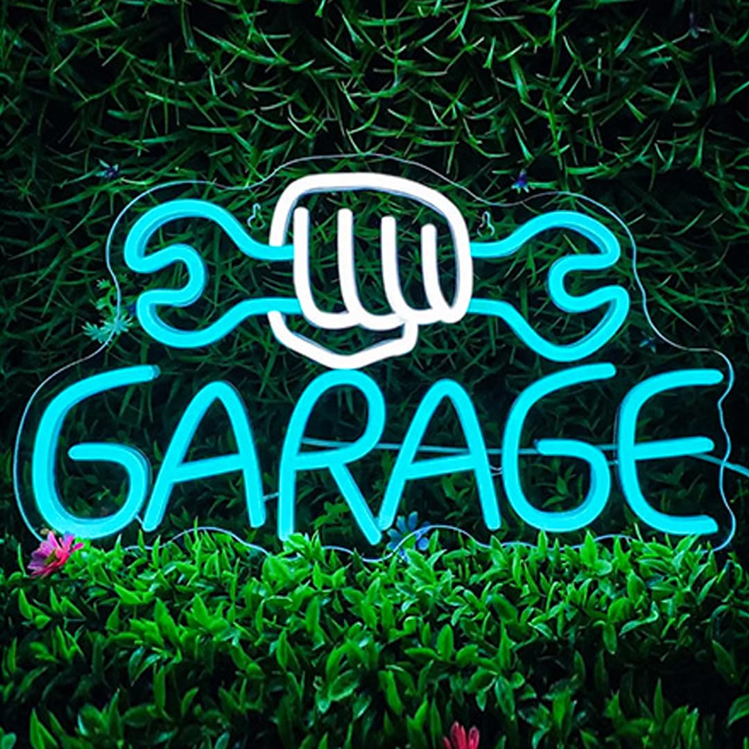 CIONAOR Custom LED Neon Sign, 8MM Thick Acrylic, Business Sign, 13 Colors, Personalized for Salons, Bars, Bakeries, Coffee Shops