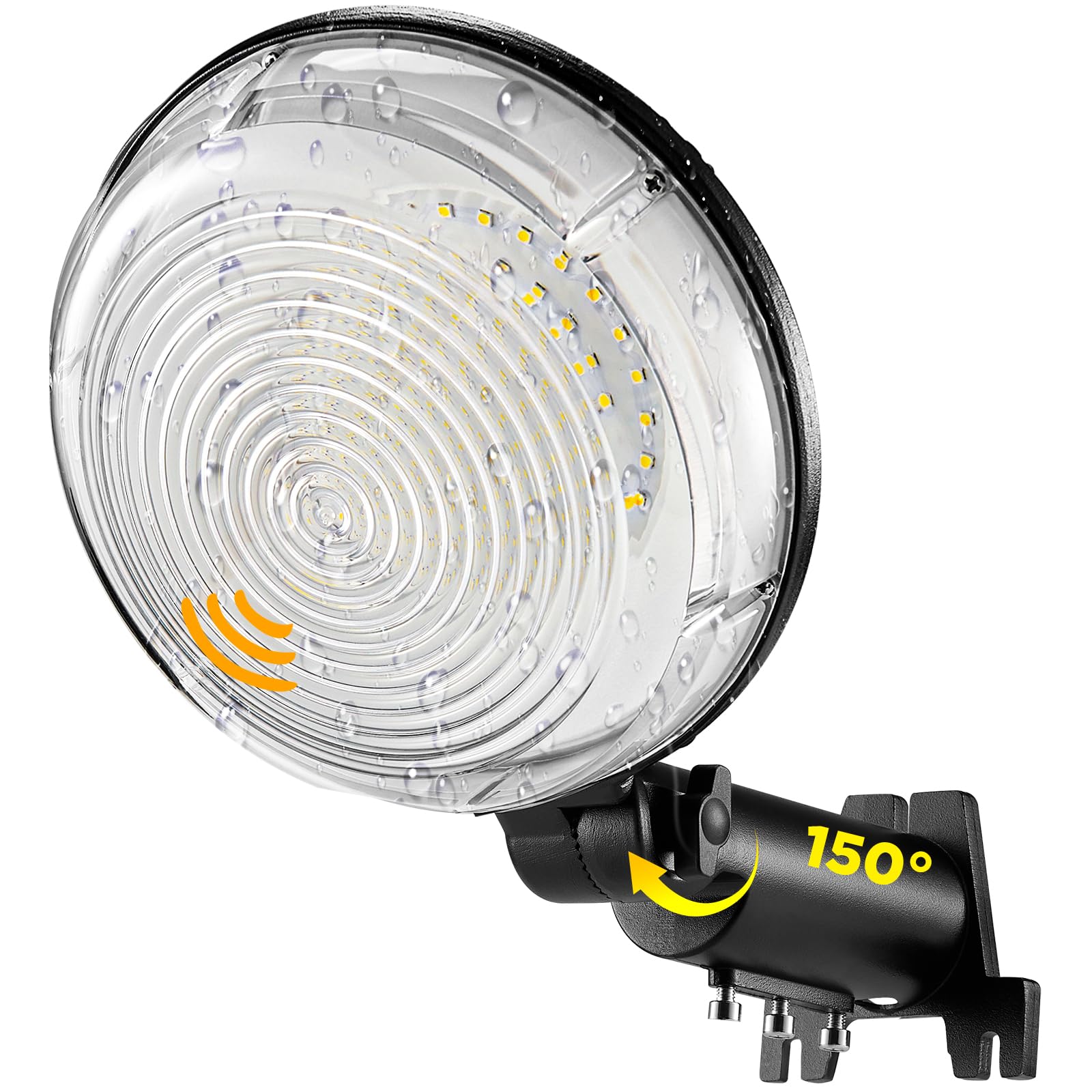 WILLGOTOP LED Barn Light 120W 15000LM Dusk to Dawn Outdoor Lighting, 6500K Daylight Yard Lights, IP66 Waterproof Street Lights f