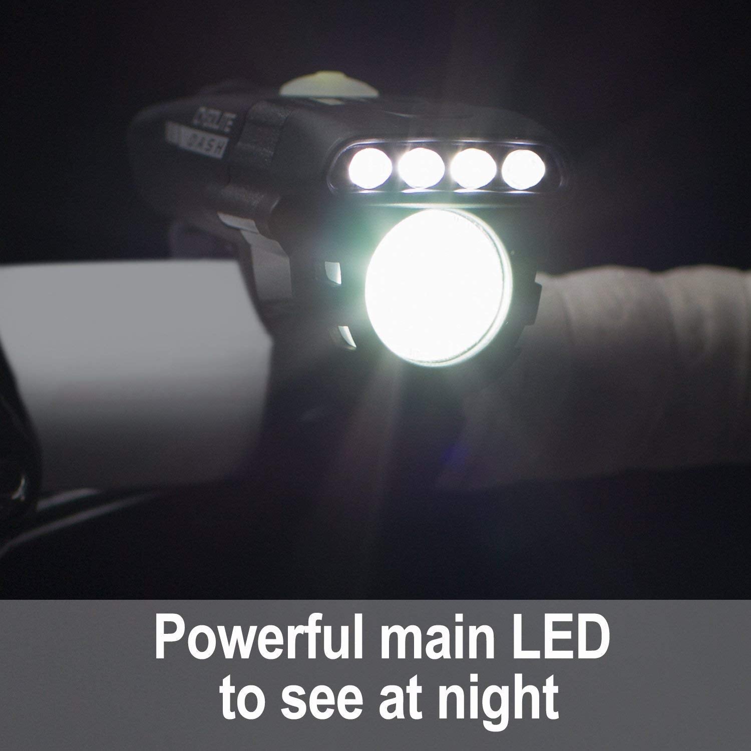 Cygolite Dash Pro– 600 Lumen Bike Light– 5 Night & 3 Daytime Modes– Compact & Durable– Ip64 Water Resistant– Sturdy Flexible Mount– Usb Rechargeable Headligh, Black, Dsh-600-Usb