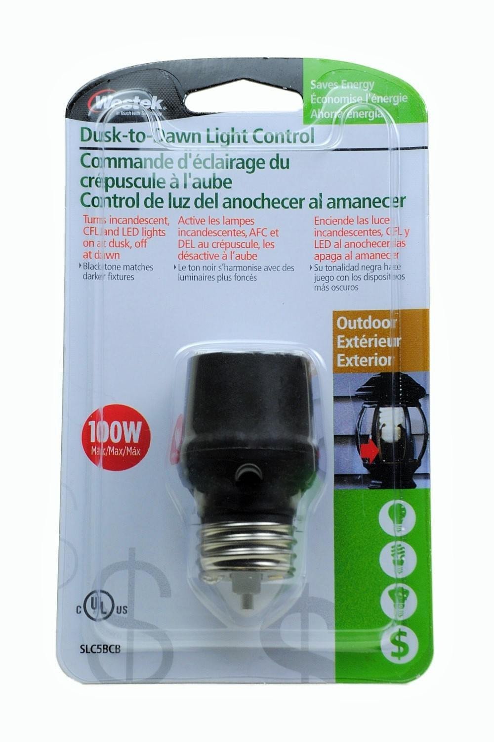 Westek Light Control SLC5BCB-4, 1 Count, Bronze, Plastic