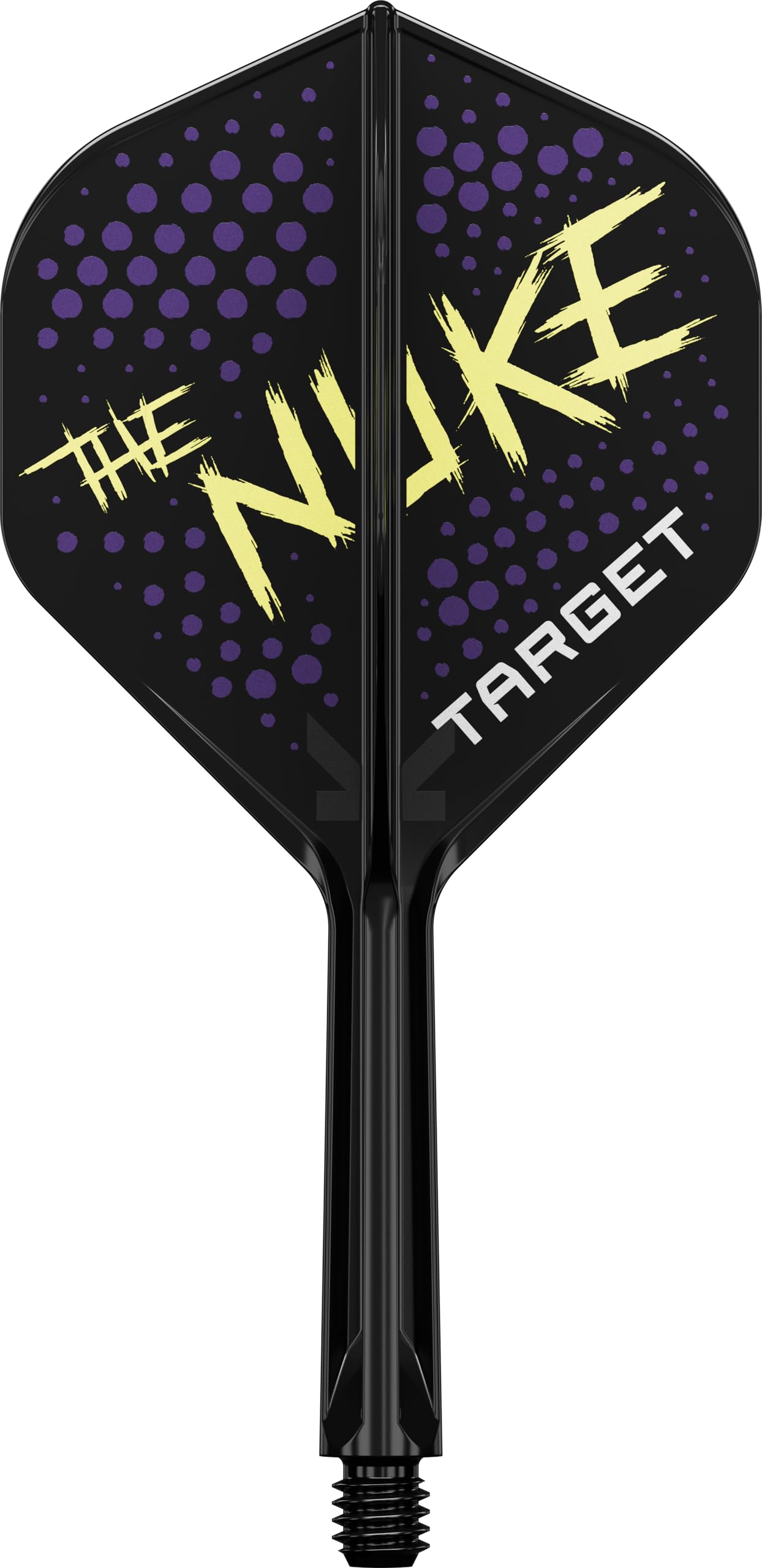 Target Darts K Flex Flights and Shaft System, No.2 (26mm) - Pack of 3, Multicolour, Nuke Player Edition Darts Accessories