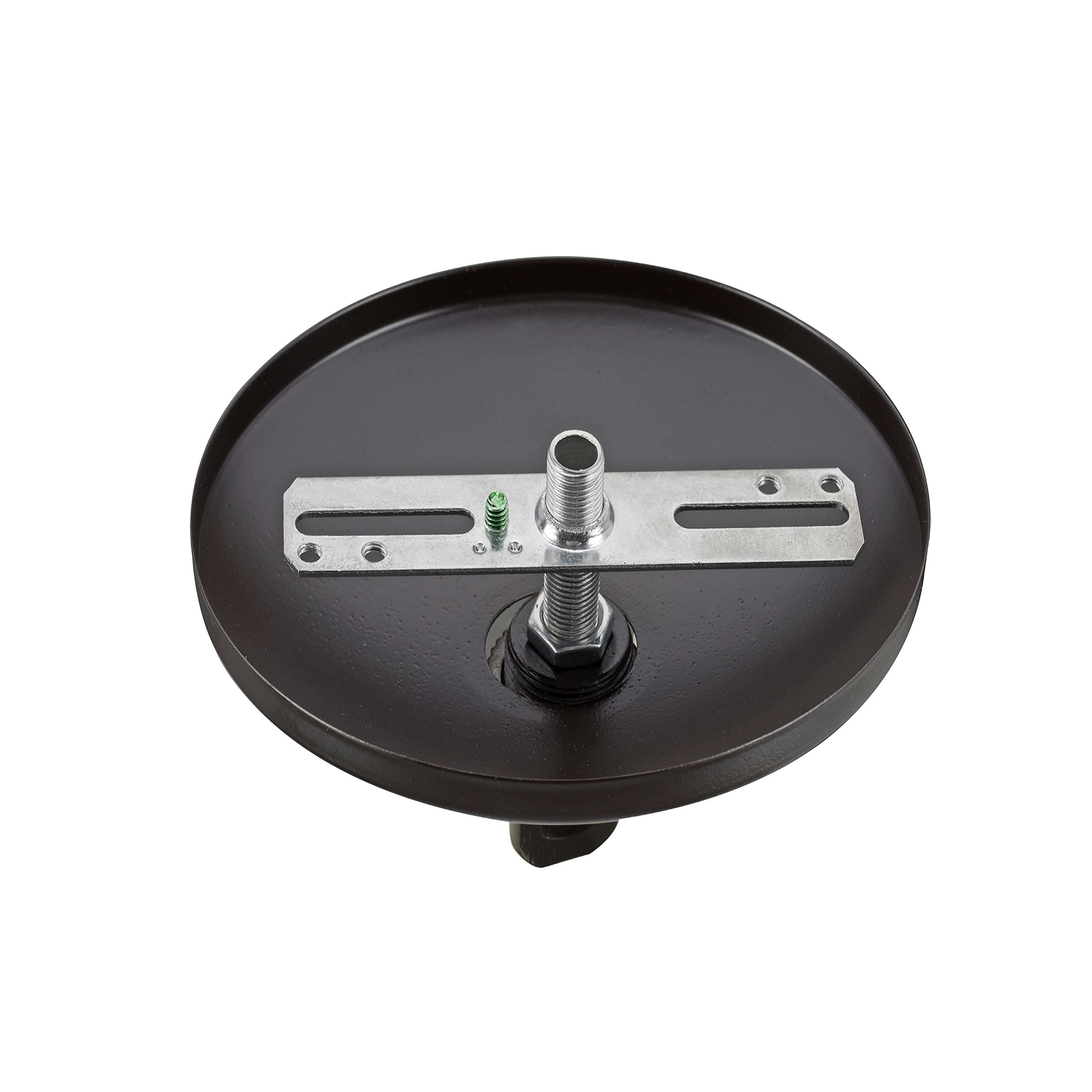 Aspen Creative 21511-12, Contemporary Chandelier & Light Fixture Canopy Kit W/Collar Loop, Oil Rubbed Bronze, 5'' Diameter, 1''