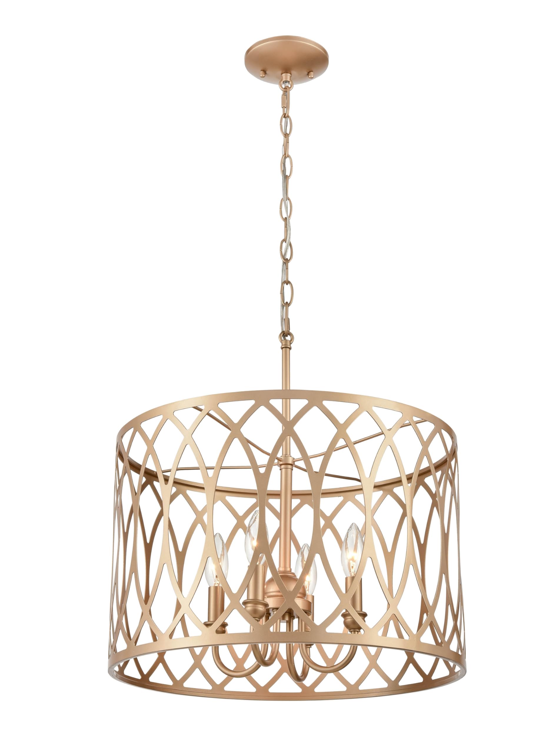 ML Lighting 4214-PMG Traditional, Painted Modern Gold