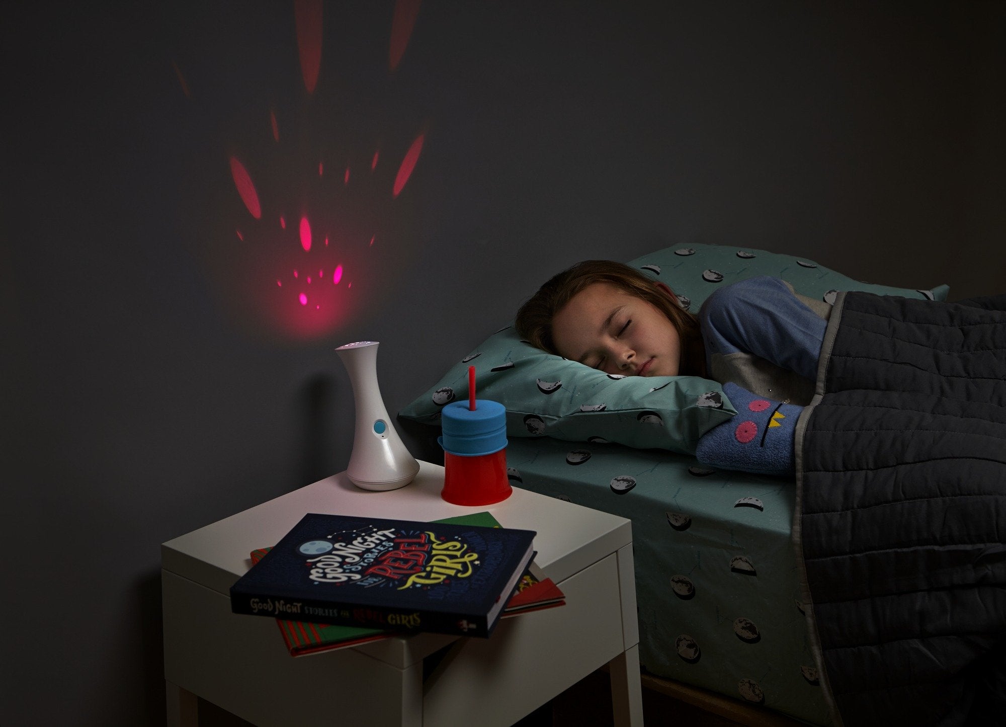 Boon Gleam Portable Night Light, White