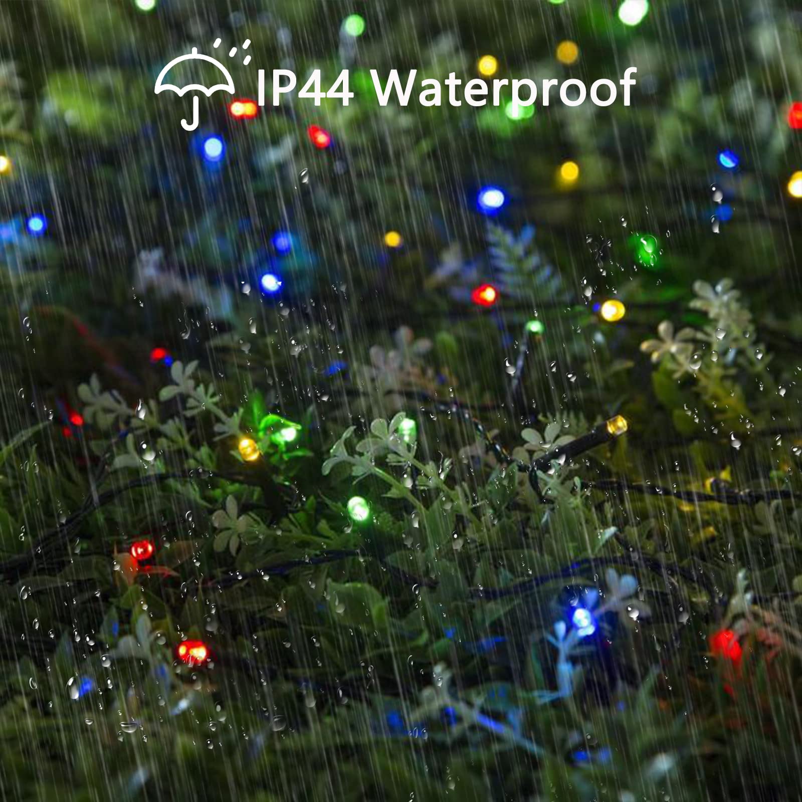 Bhclight Extra-Long 95Ft 240 Led Green Wire Christmas String Lights Outdoor/Indoor, Christmas Tree Lights With 13 Lighting Modes