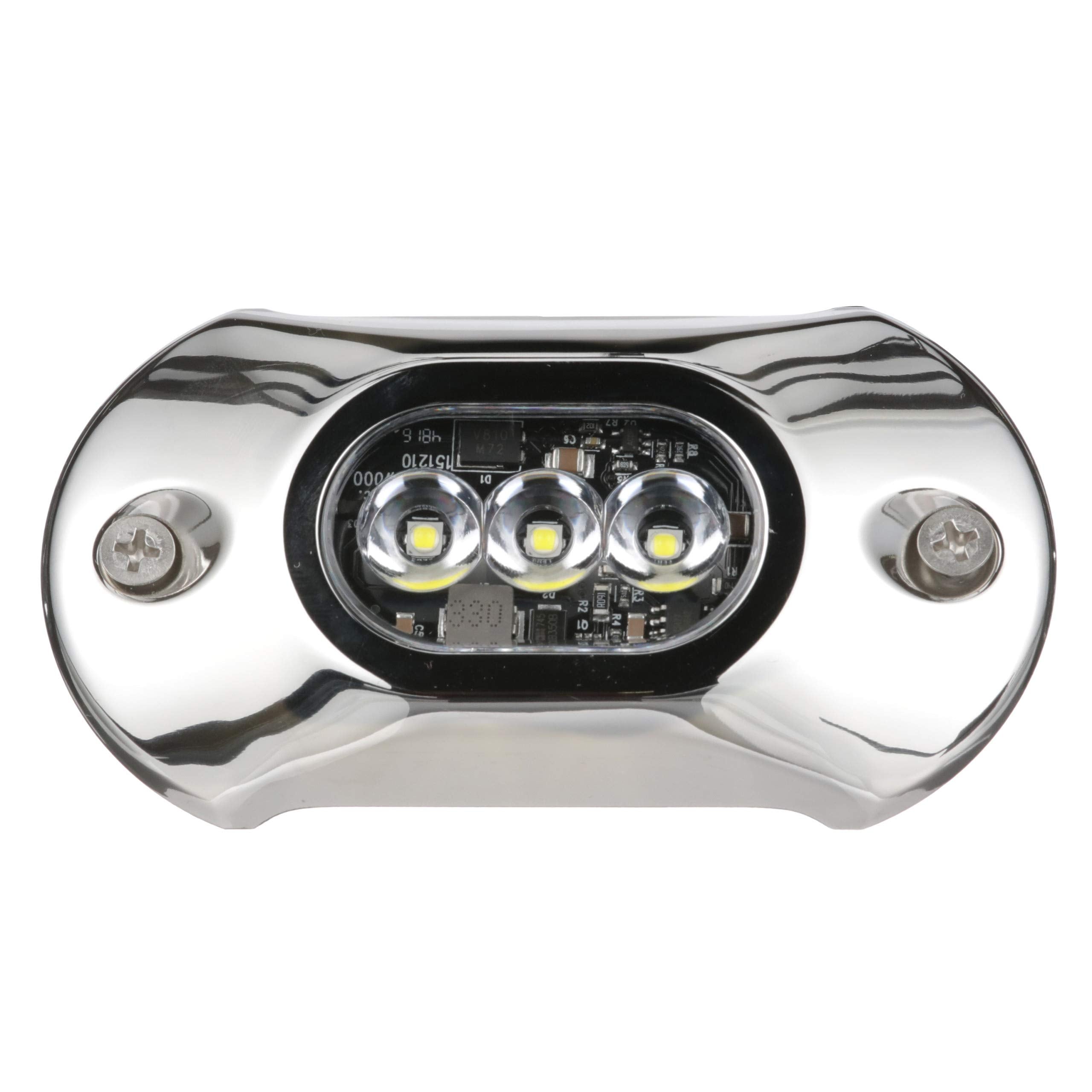 Attwood LED Underwater Light, Stainless Steel Bezel, White Light, Model 65UW03W-7, One Size