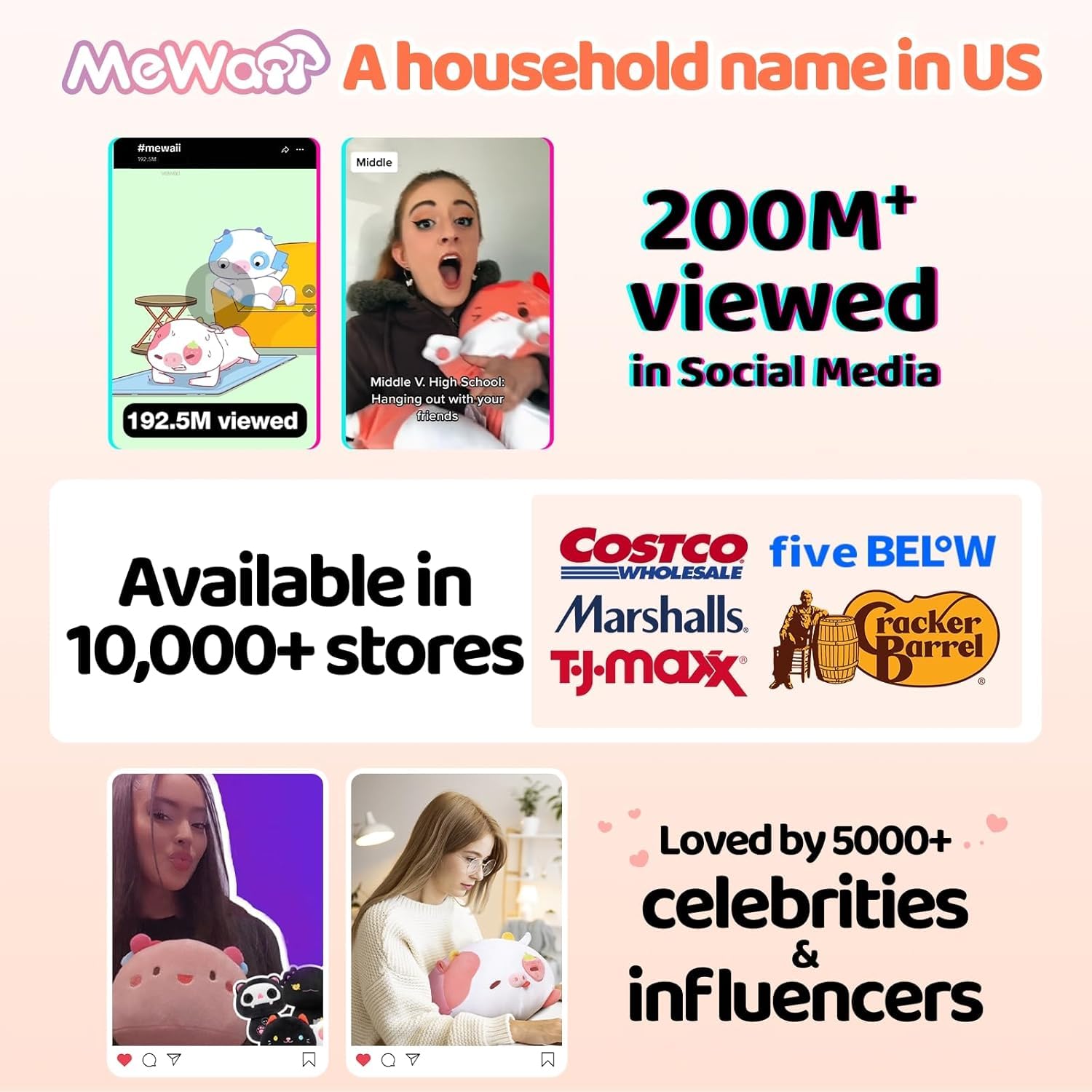 Mewaii Huggwaii Squishy Axolotl Night Light for Kids - Dimmable Silicone Axolotl Lamp with 4 White Noise, 2025 Upgraded Design,