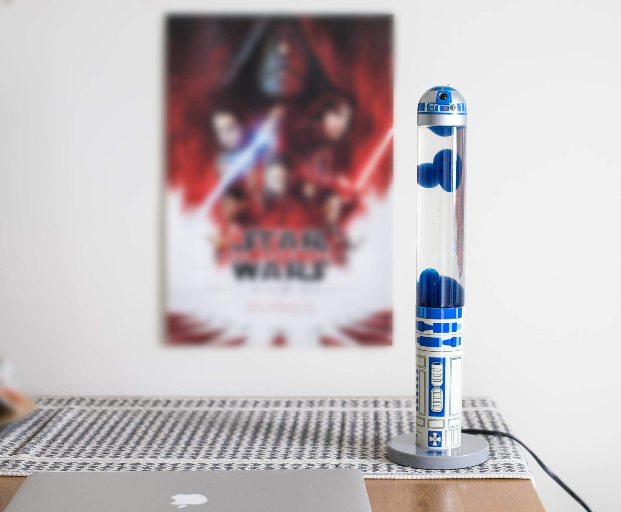 STAR WARS R2-D2 3D Motion Lamp Mood Light | 18 Inches | Blue