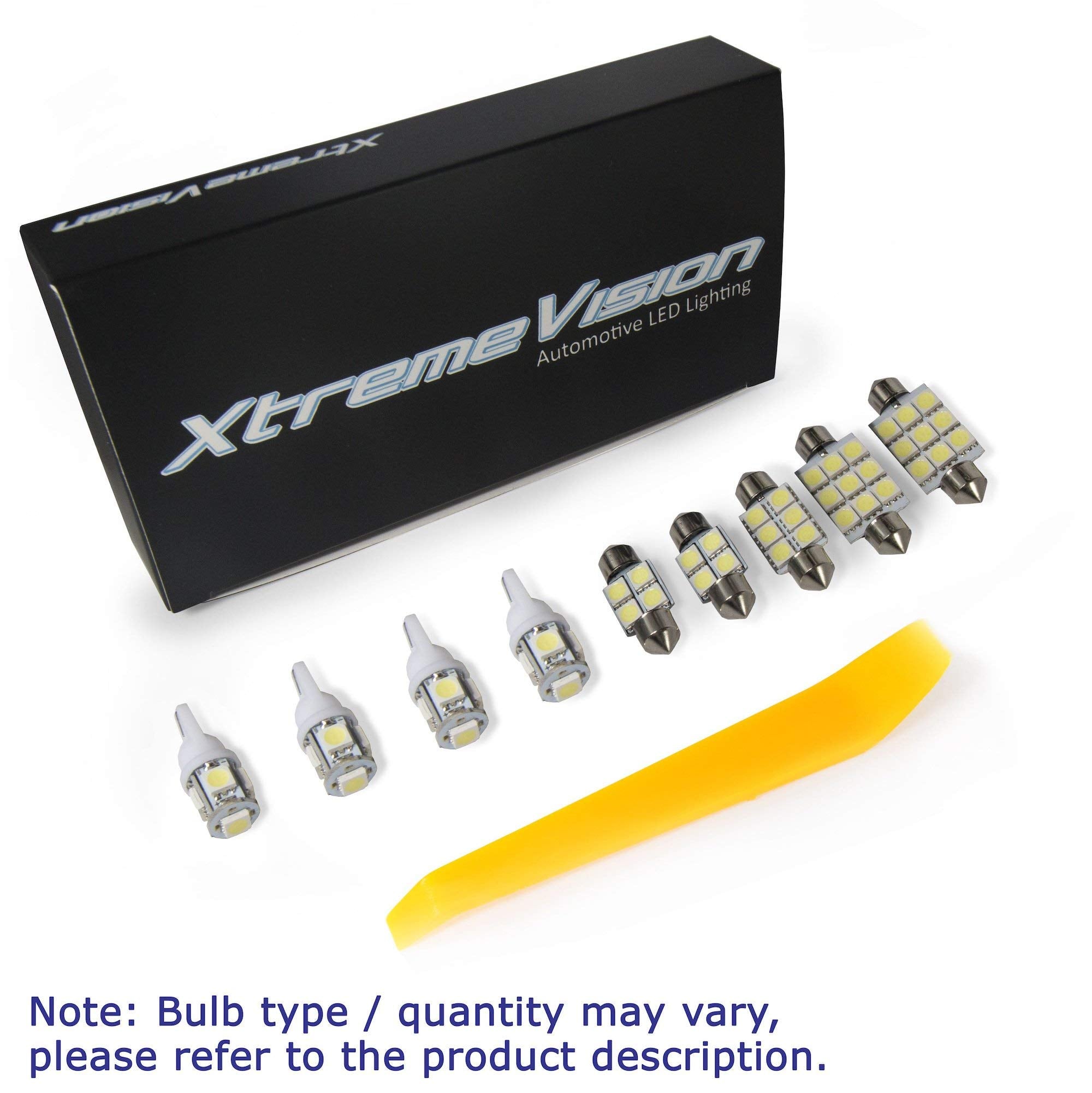 Xtremevision Interior Led For Scion Fr-S Frs 2013-2015 (10 Pieces) Red Interior Led Kit + Installation Tool