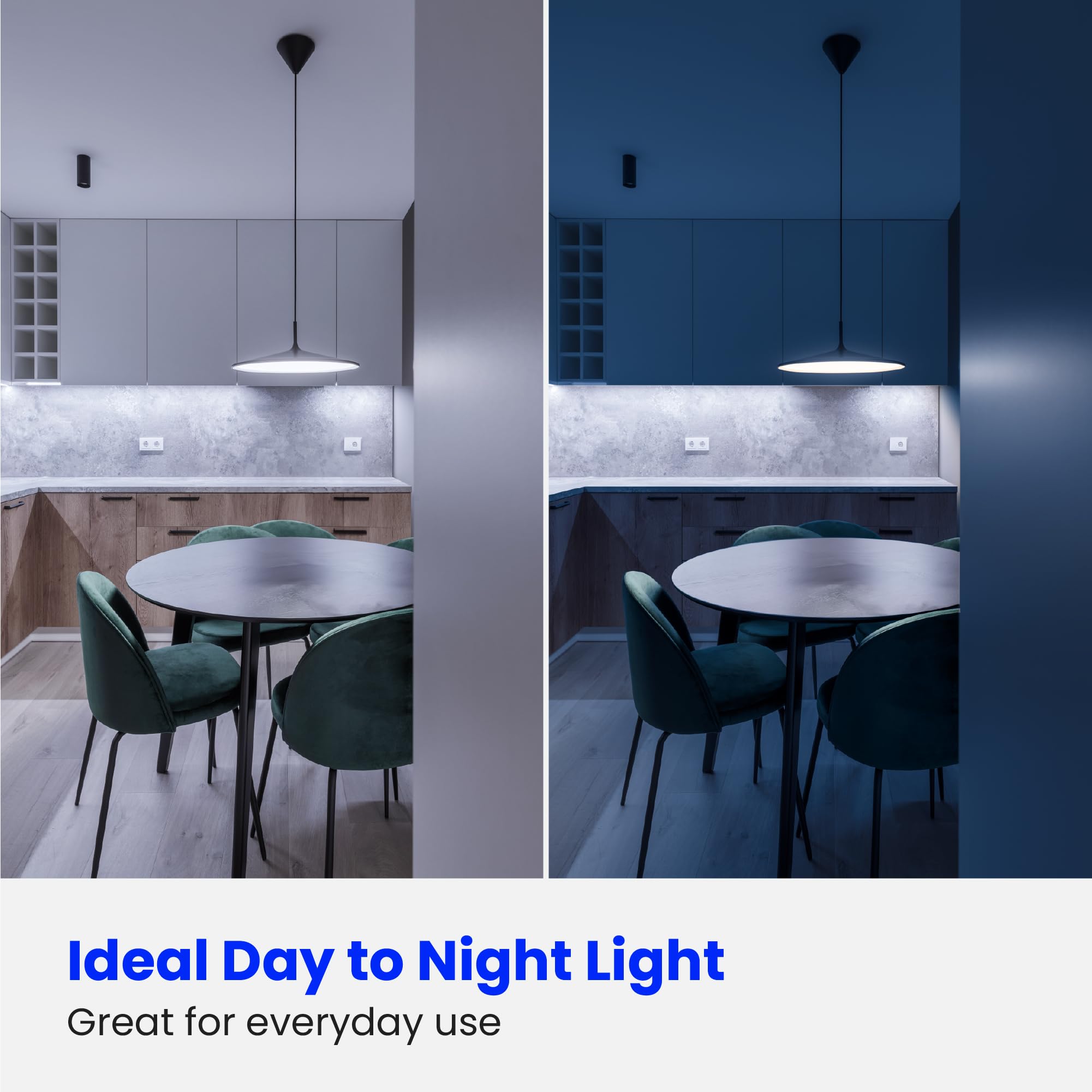 Feit Electric A19 Led Light Bulb, 100W Equivalent, E26 Medium Base, 1500 Lumens, 5000K Daylight White, General Purpose Light Bul