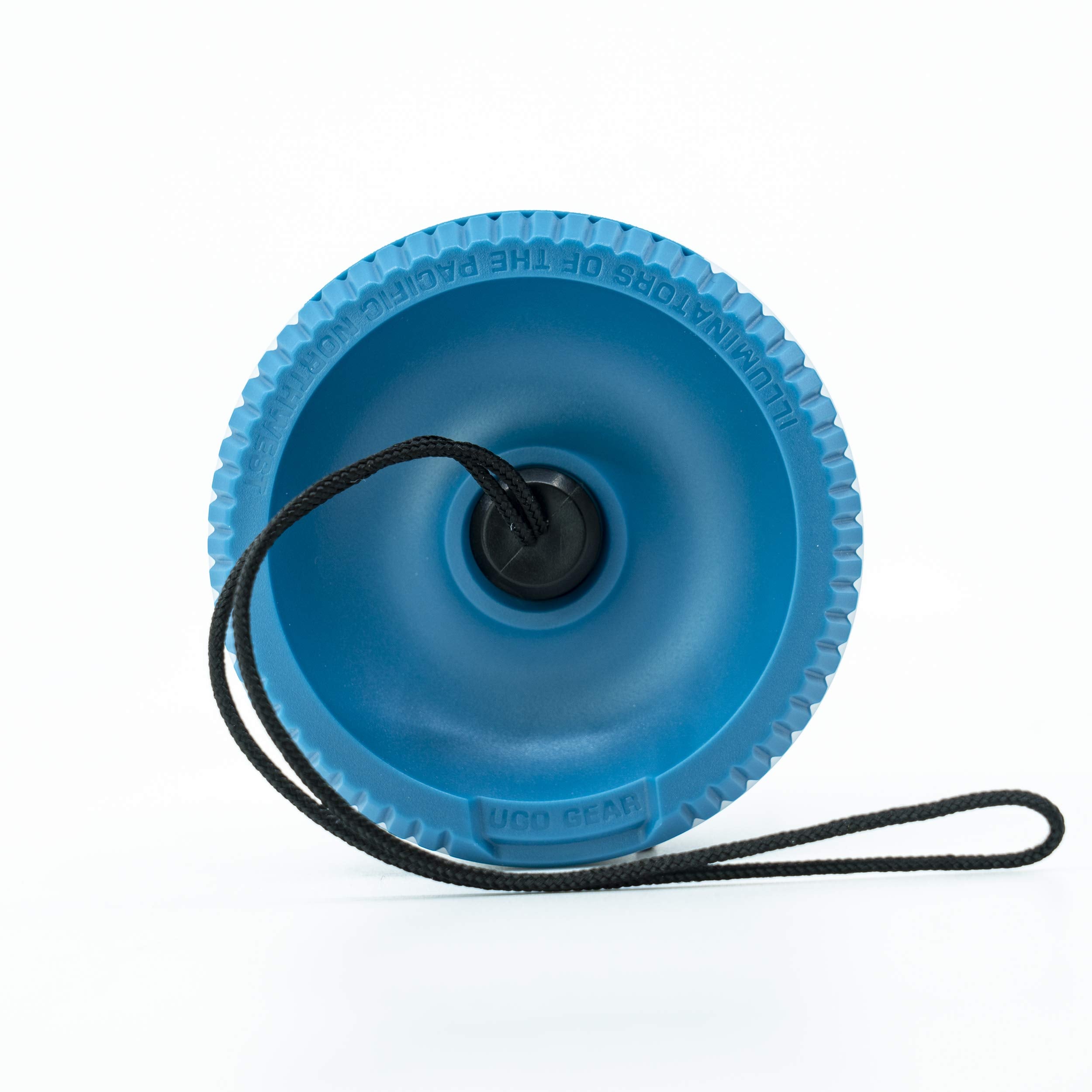 UCO Rechargeable LED Lantern - 100 Lumen Mini, Blue, Model 27019 with Li-Ion Battery Pack and Lanyard