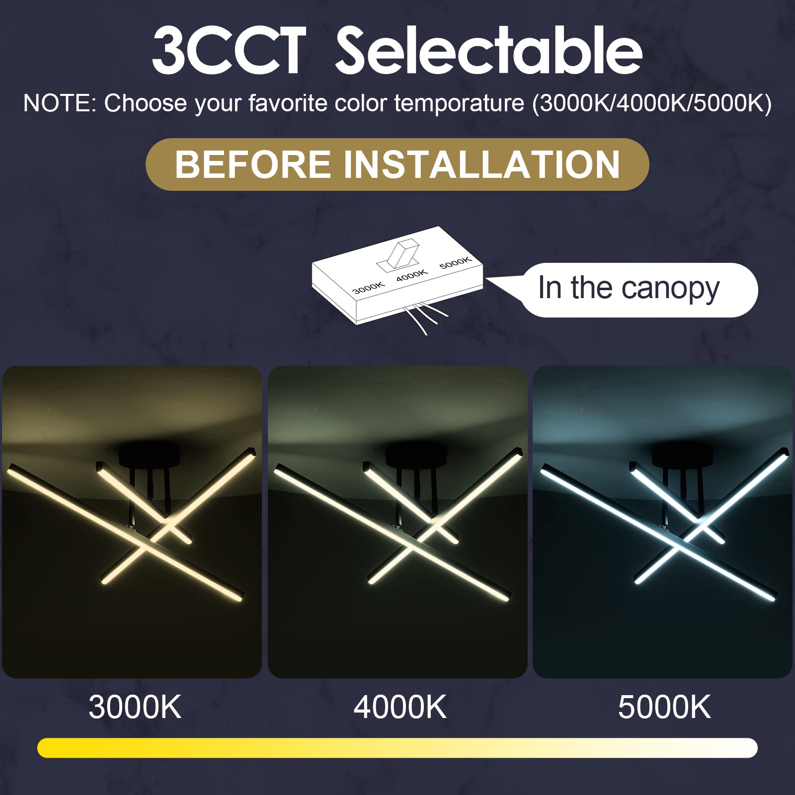 Airyphant Modern Led Chandelier 18W Dimmable Black Semi Flush Mount Ceiling Light Fixture For Kitchen Dining Room Foyer Entry, 2