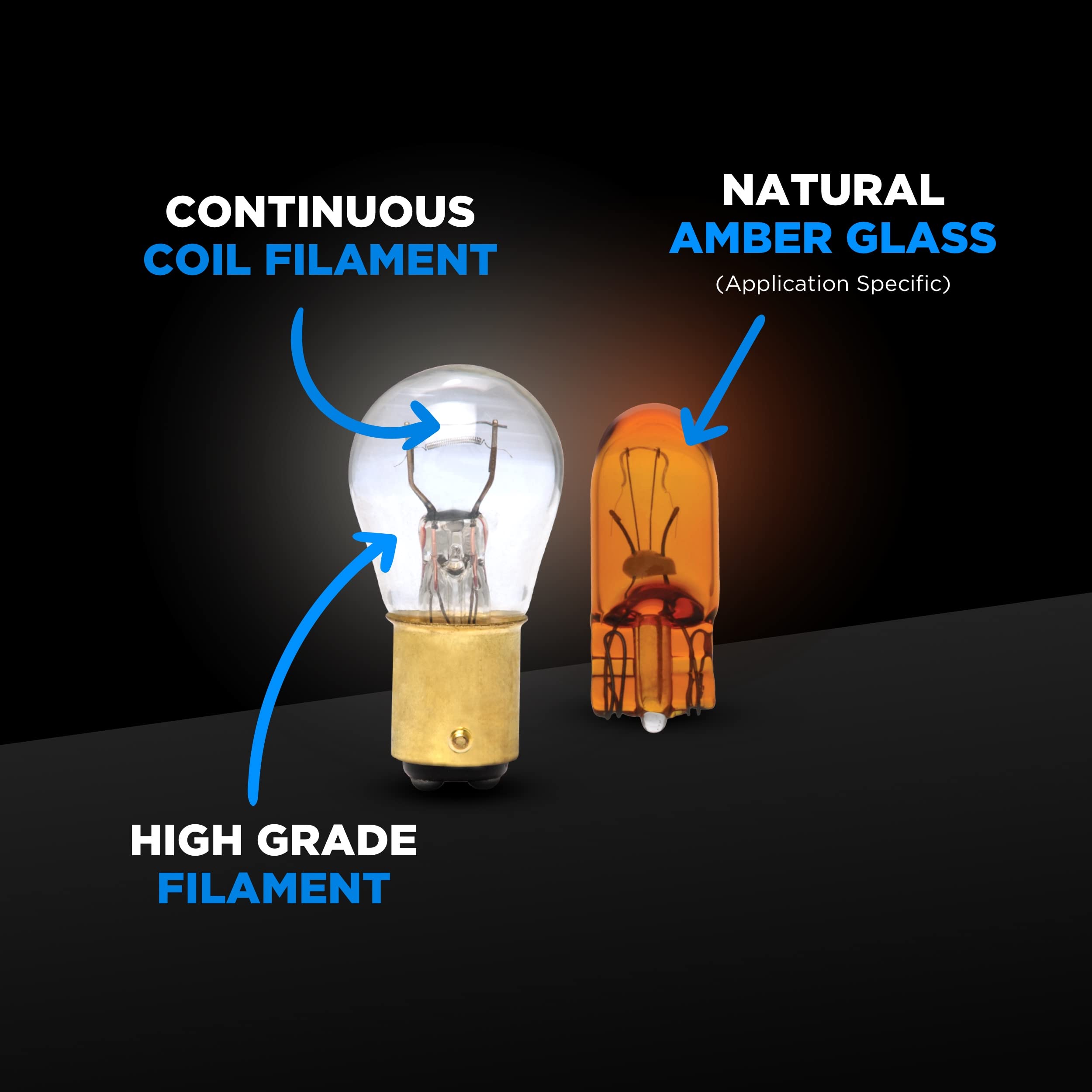 Wagner Lighting Bp194 Multi-Purpose Light Bulb, Glass, Assorted, 2 Count