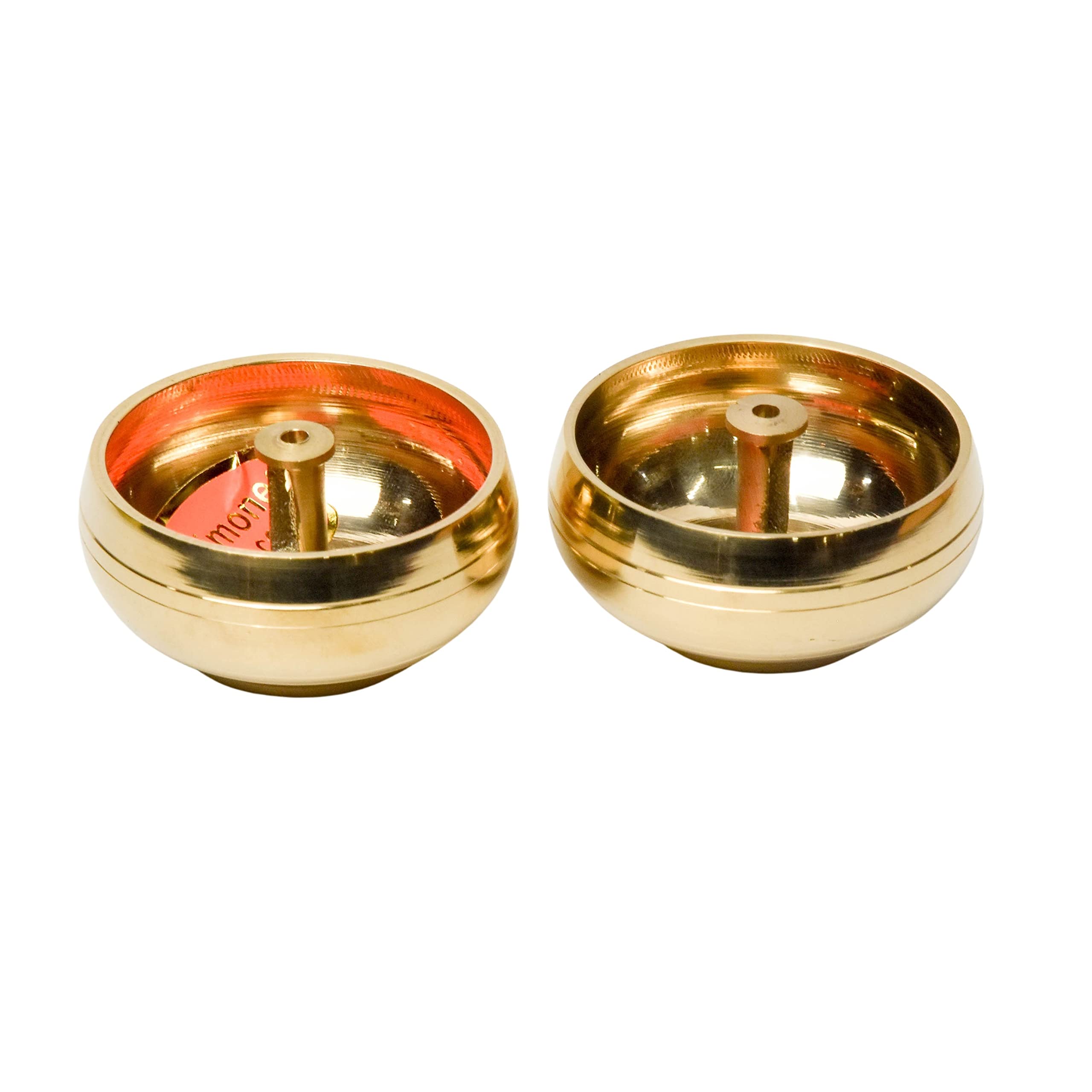 Bhimonee Decor Pure Brass Kuber Pyali Deep, Deepak, Diya for Pooja Purposes, 1.25 Inches, 140 gm
