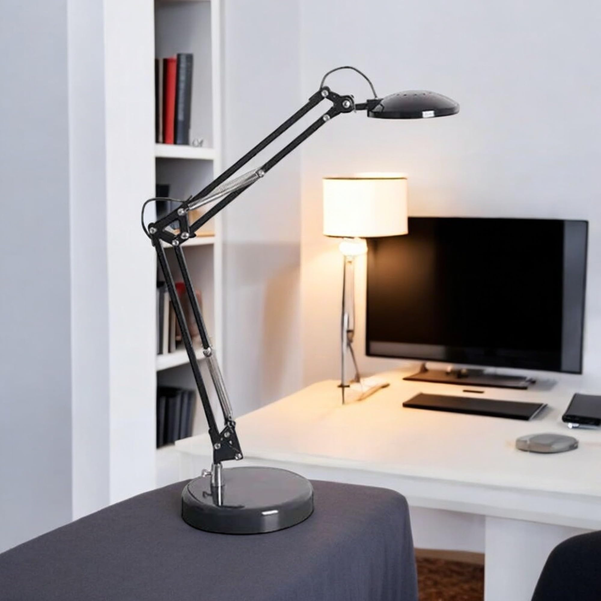 Tensor Portable LED Architect Desk Lamp with Clamp, 8"x4"x15", Model 10C-005, Color 15