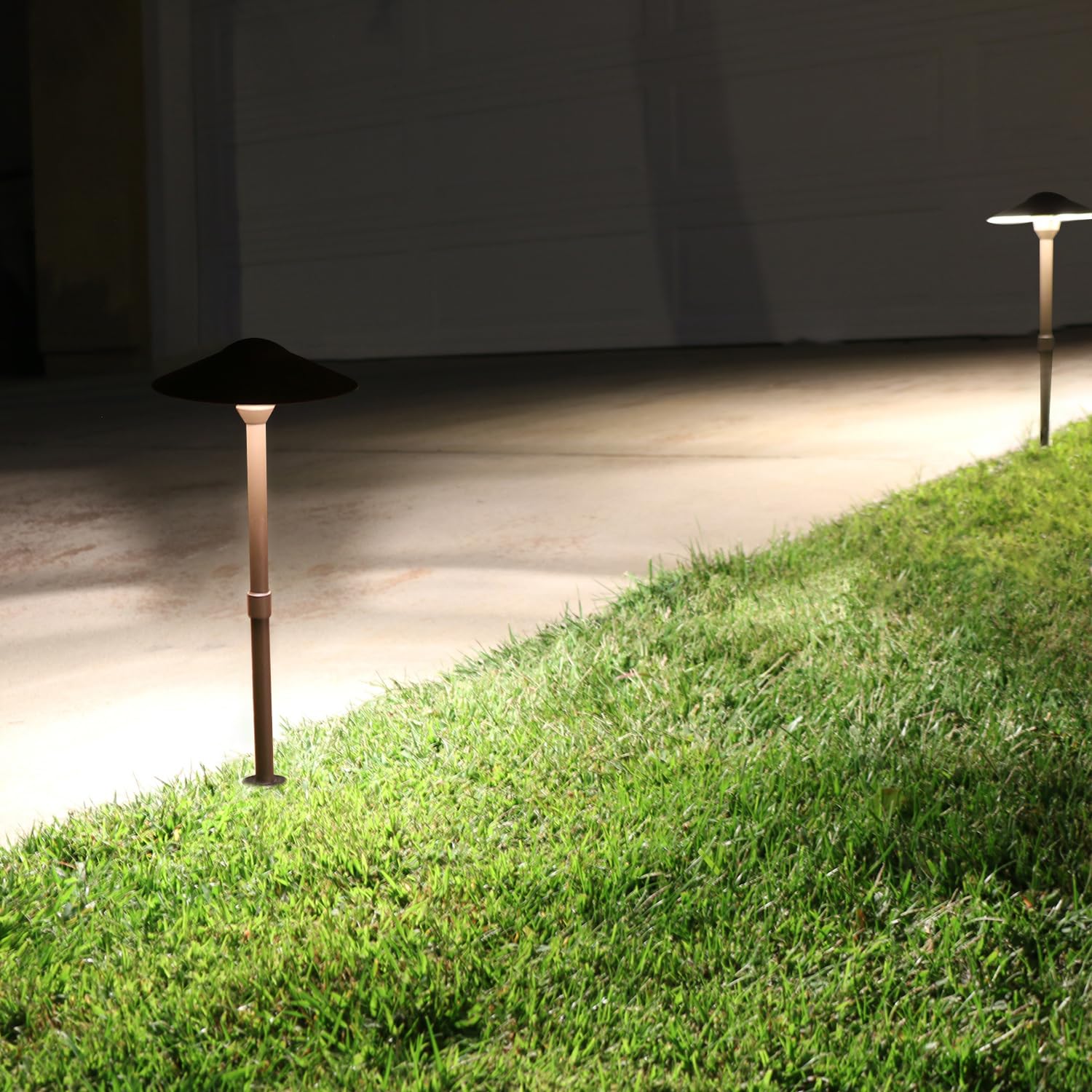 Lumina Lighting® 3W Landscape Lights, Bronze, Waterproof, G4 LED Bulb, 12V, 2-Pack