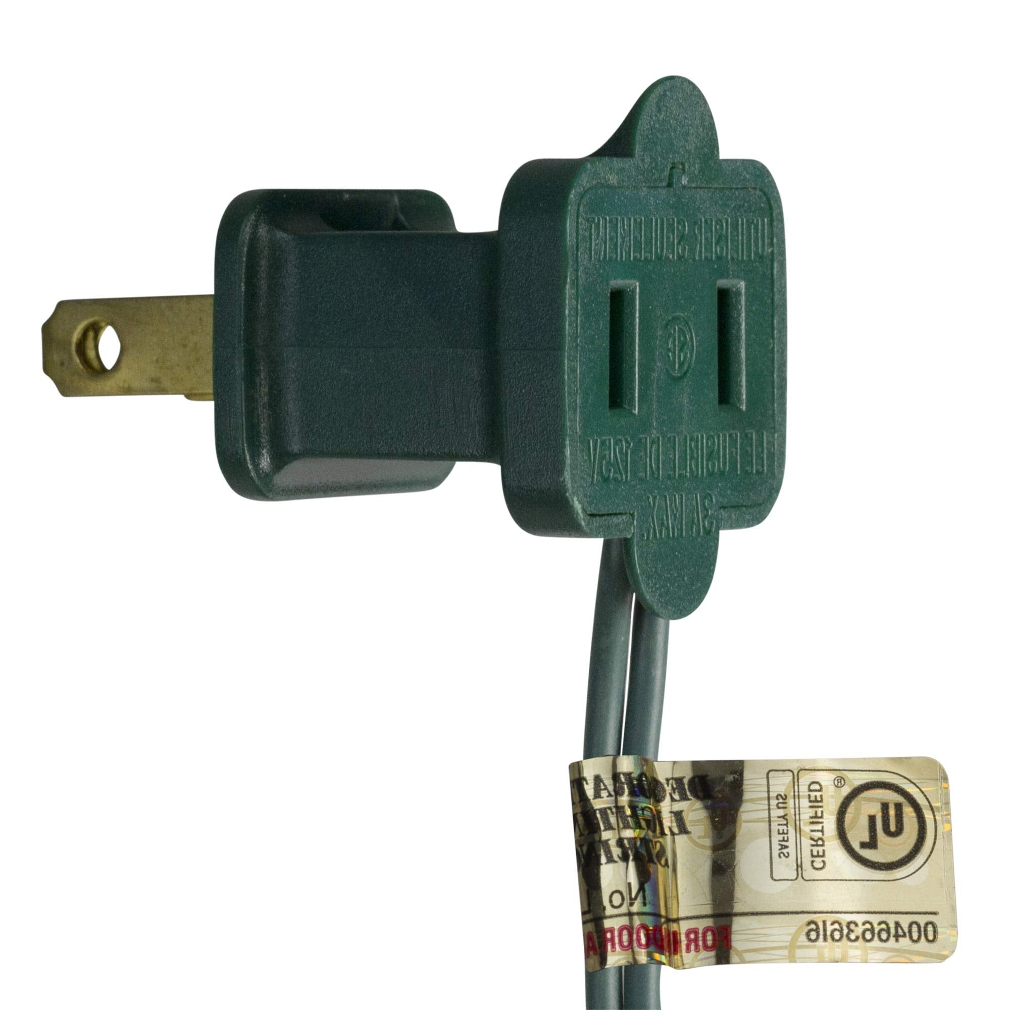 Northlight Purple LED Christmas Lights - 50 Wide Angle Bulbs, 16.25 ft, Green Wire