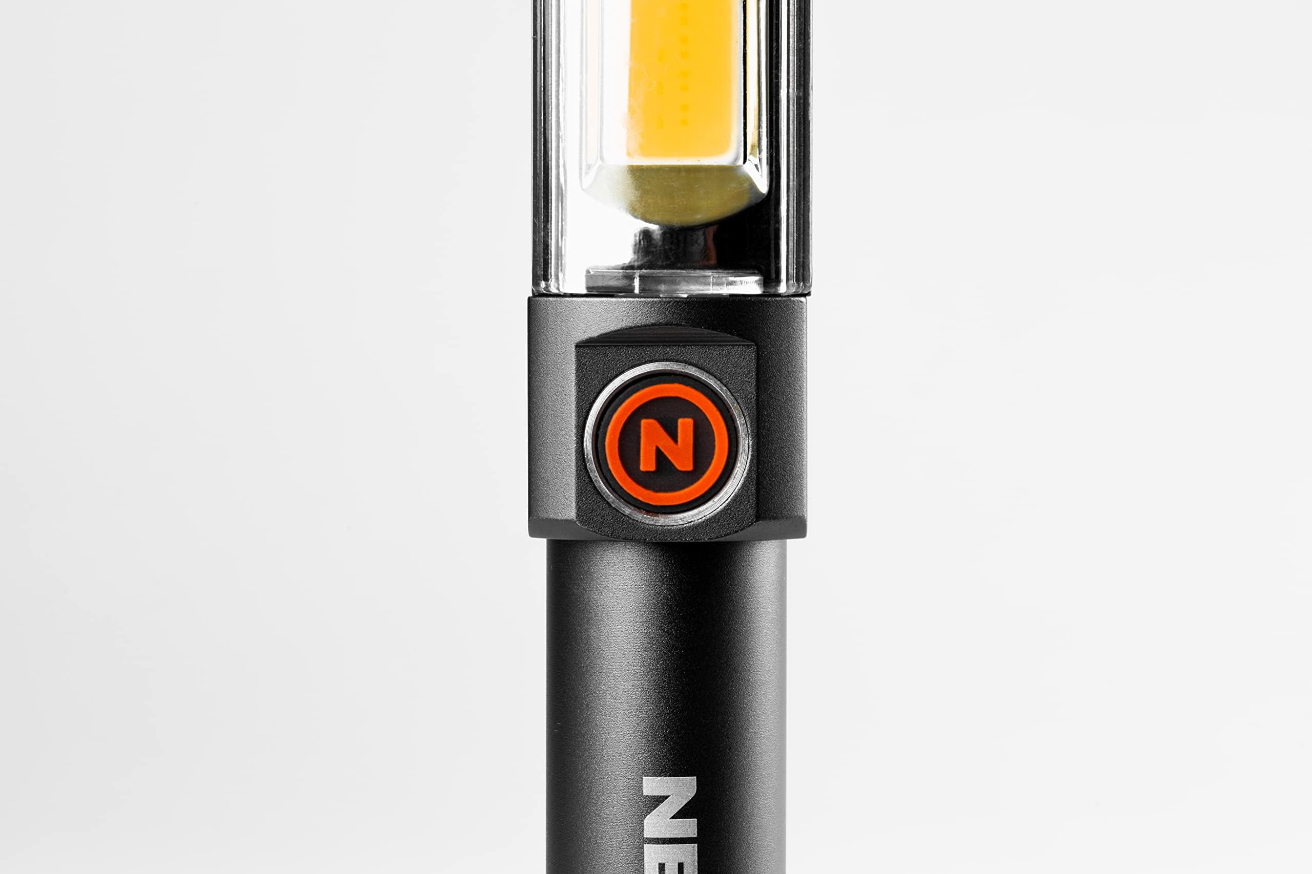 NEBO Franklin Swivel Taskbar Work Light, 500 Lumen, 7 Light Modes, One Size, Grey, Anodized Aluminum, Model NEB-FLT-1027