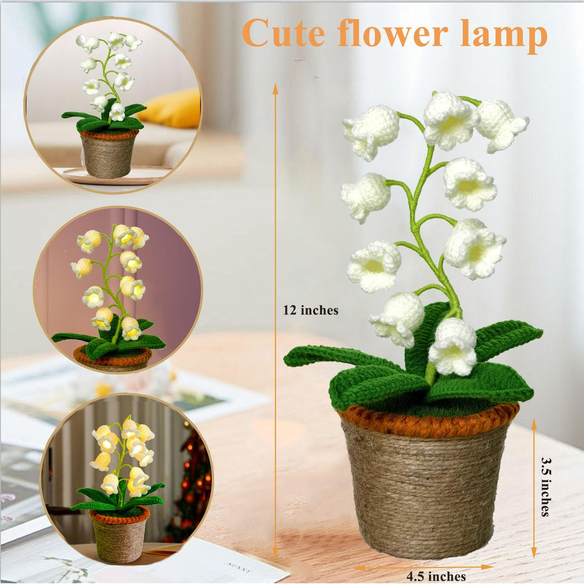 lily of the valley flower lamp Forvermand Lily of The Valley Lamp