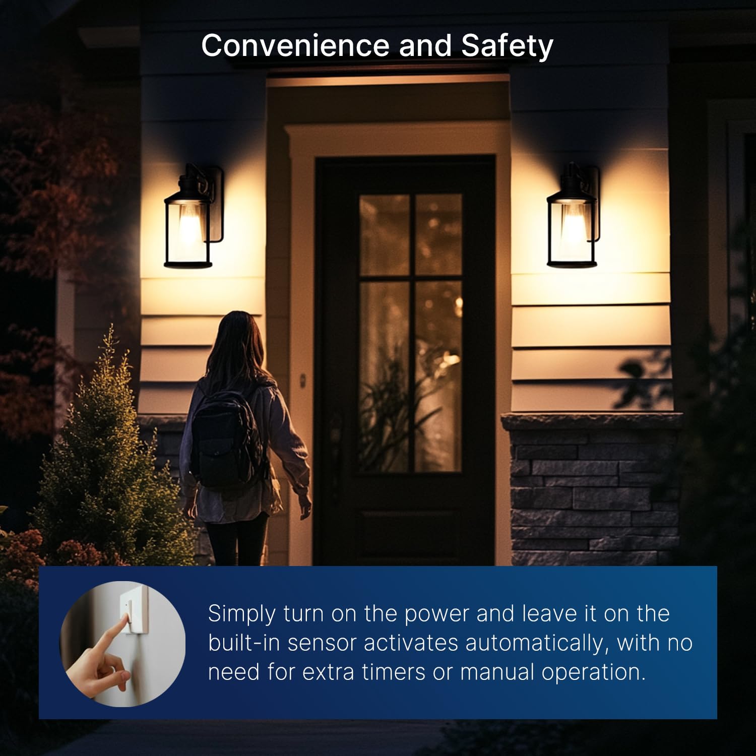 FLSNT ST19 Outdoor LED Light Bulb, 7W (60W Eqv), 800LM, 3000K Warm White, Glass, 4 Pack