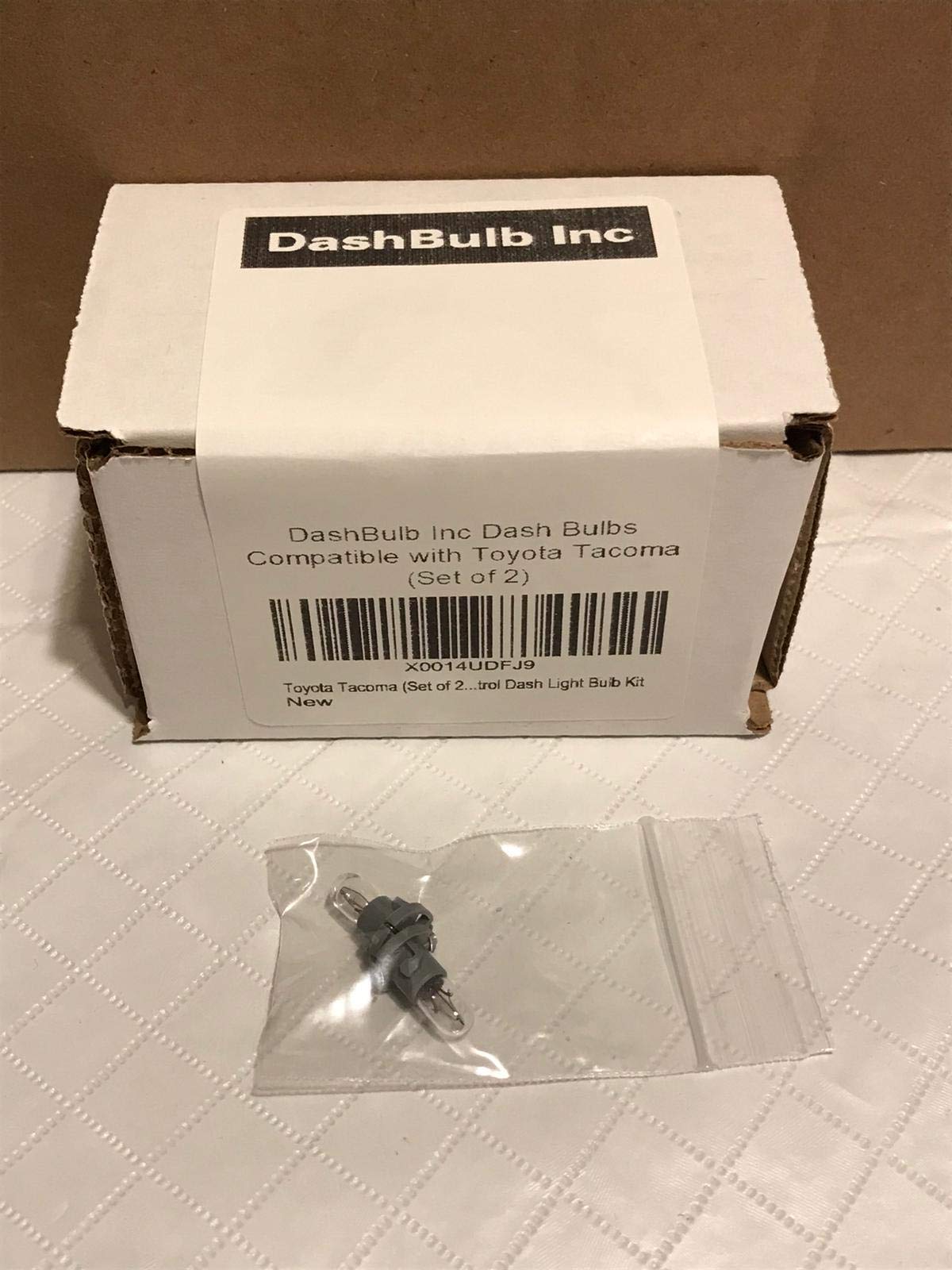 Dashbulb Inc. Dash Bulb Kit Compatible With Toyota Tacoma Heater A/C Climate Control (Set Of 2 Bulbs) Light Bulbs