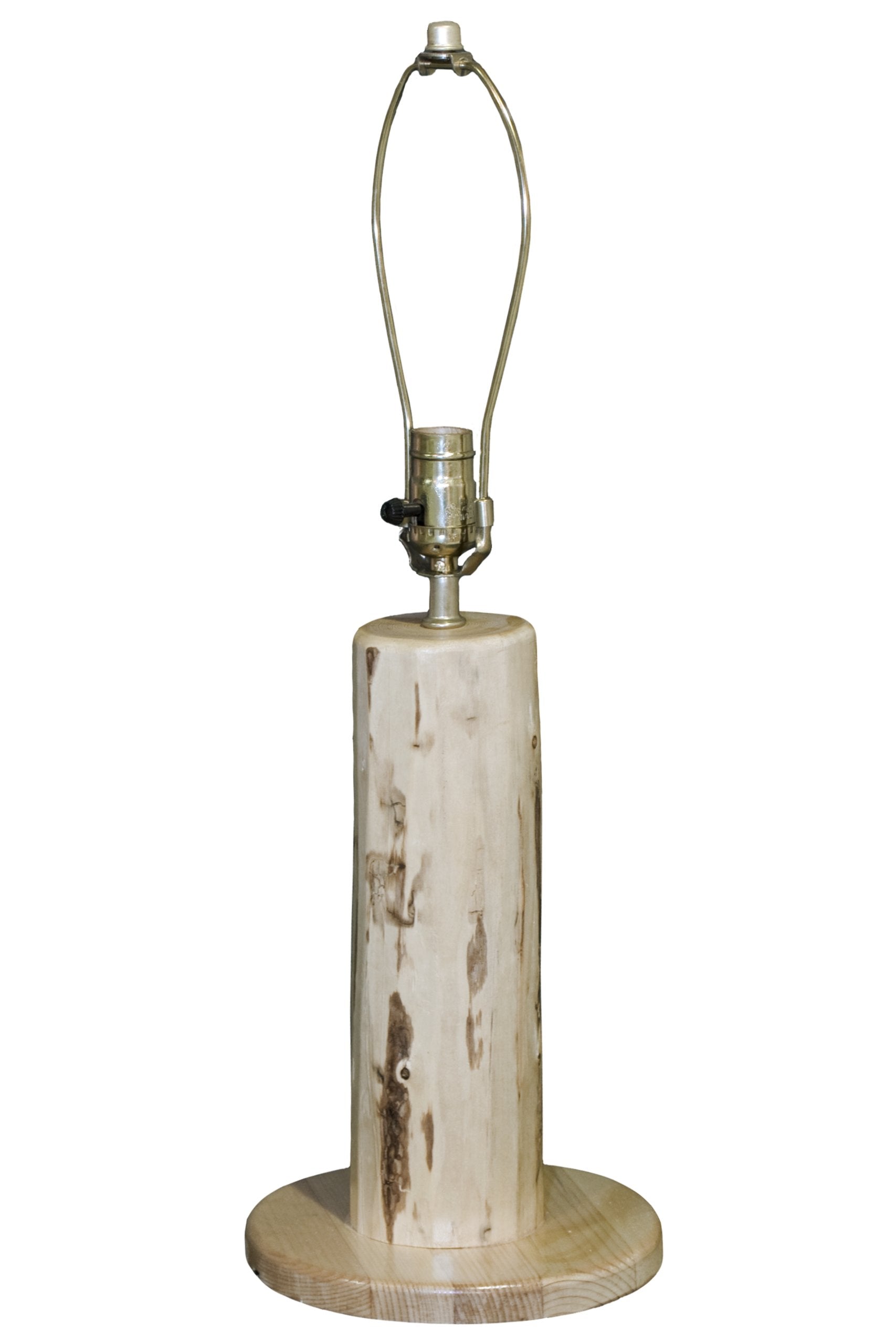Montana Woodworks Collection Table Lamp, Ready To Finish