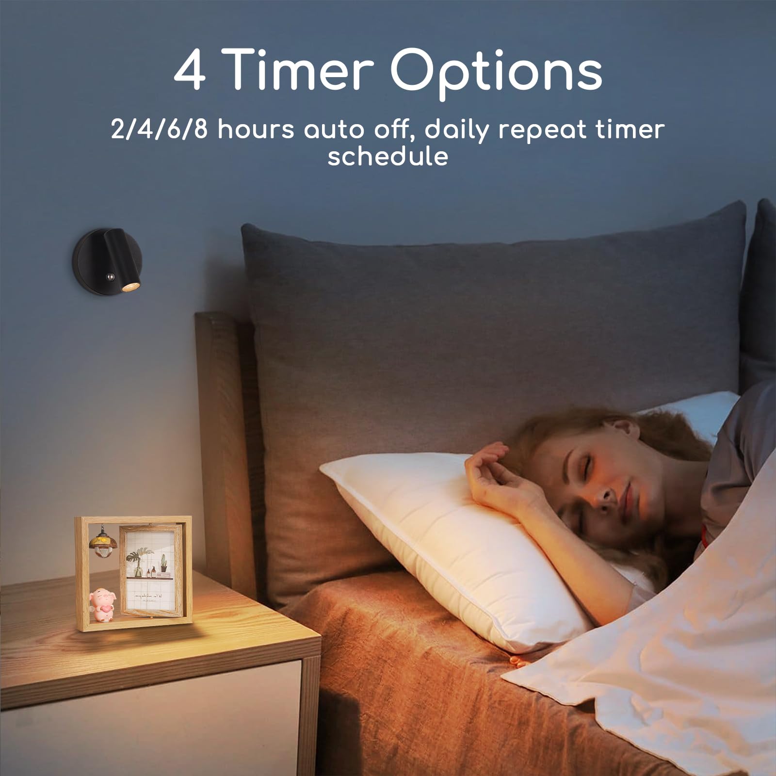 Urtom Led Wireless Spotlights Indoor With Remote Rechargeable Uplights Indoor With Timer Dimmable Cri 90+ Picture Light Battery