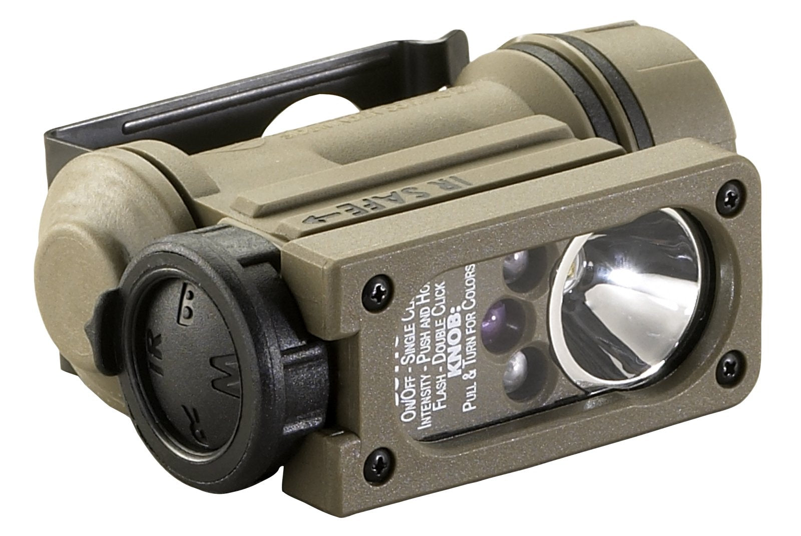 Streamlight 14516 Sidewinder 47-Lumens Compact II Military Model Multi-Battery, Multi-Source, Hands-Free Flashlight