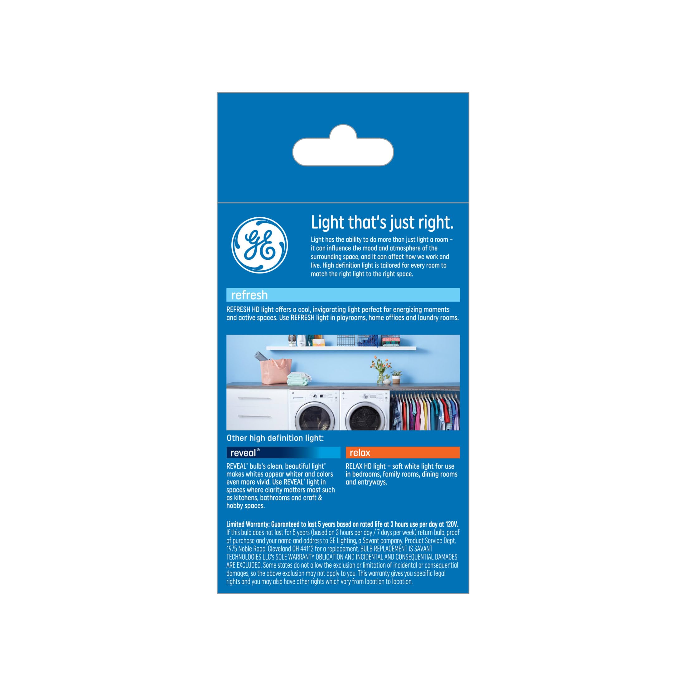 Ge Refresh Led Light Bulb, 40 Watt, Daylight, G25 Globe Bulb, Clear, Medium Base (1 Pack)