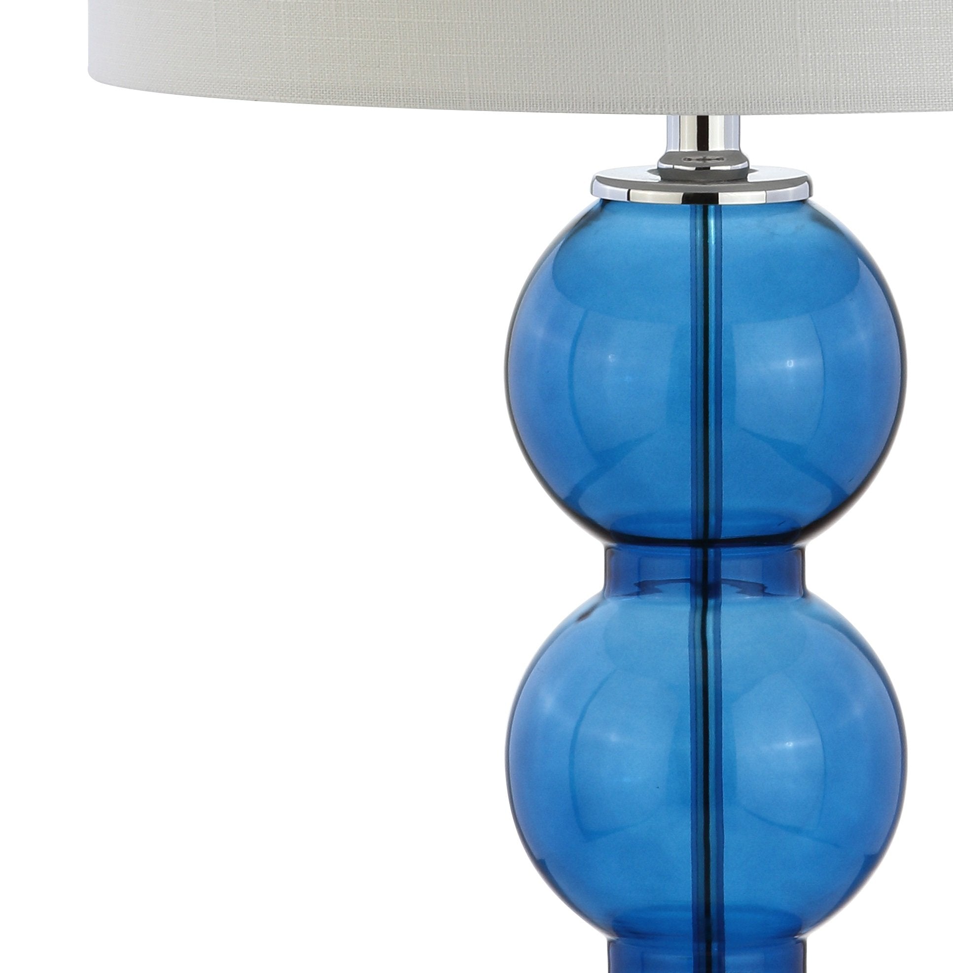 Jonathan Y Jyl1070E-Set2 Set Of 2 Table Lamps Bella 27'' Glass Triple-Sphere Led Table Lamp Contemporary Bedside Desk Nightstand