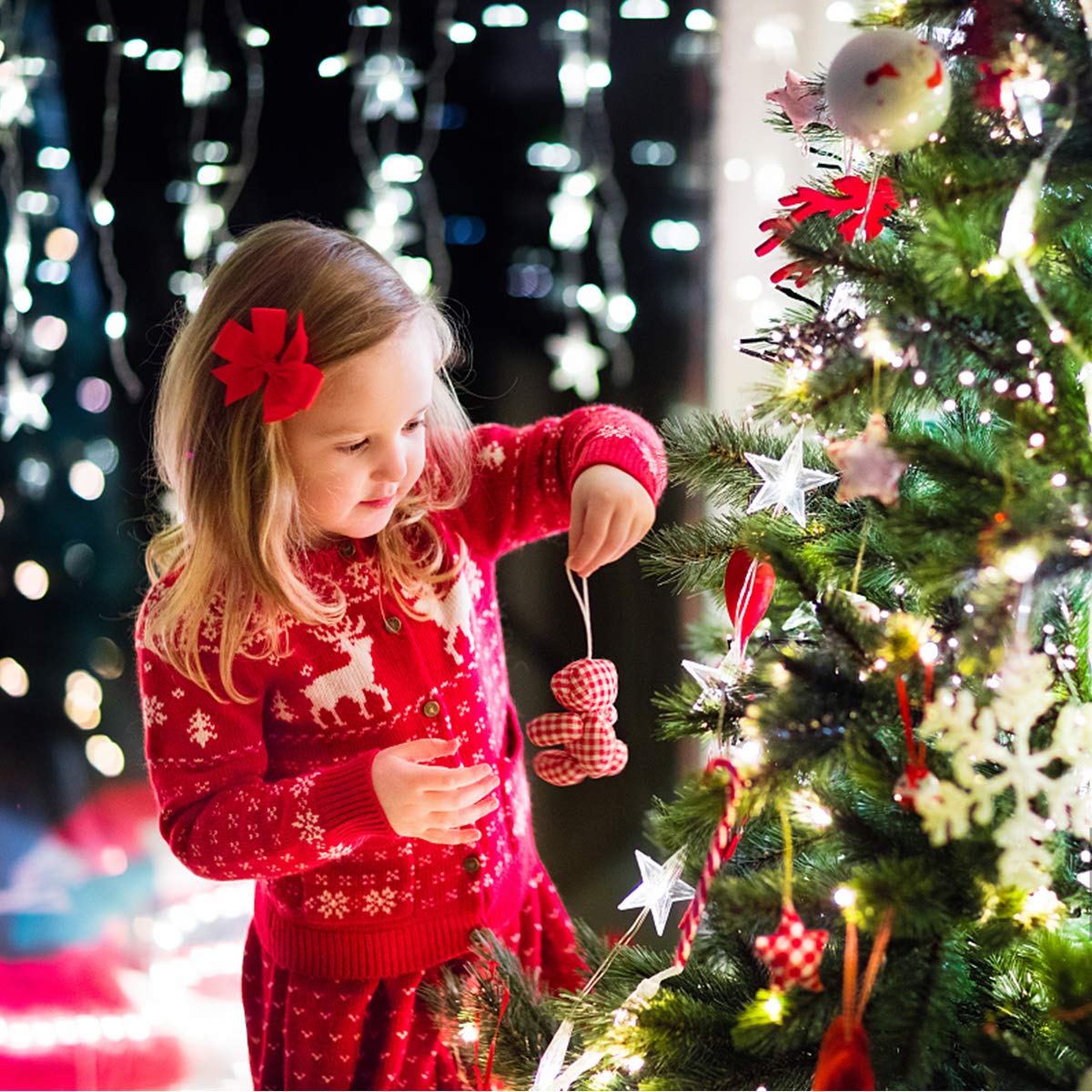 Solar Led Christmas String Lights - 2 Pack 72Ft 200 Led 8 Modes Outdoor Icicle String Lights, Waterproof Solar Powered White String Lights For Garden, Patio, Fence, Christmas Tree Decorations White