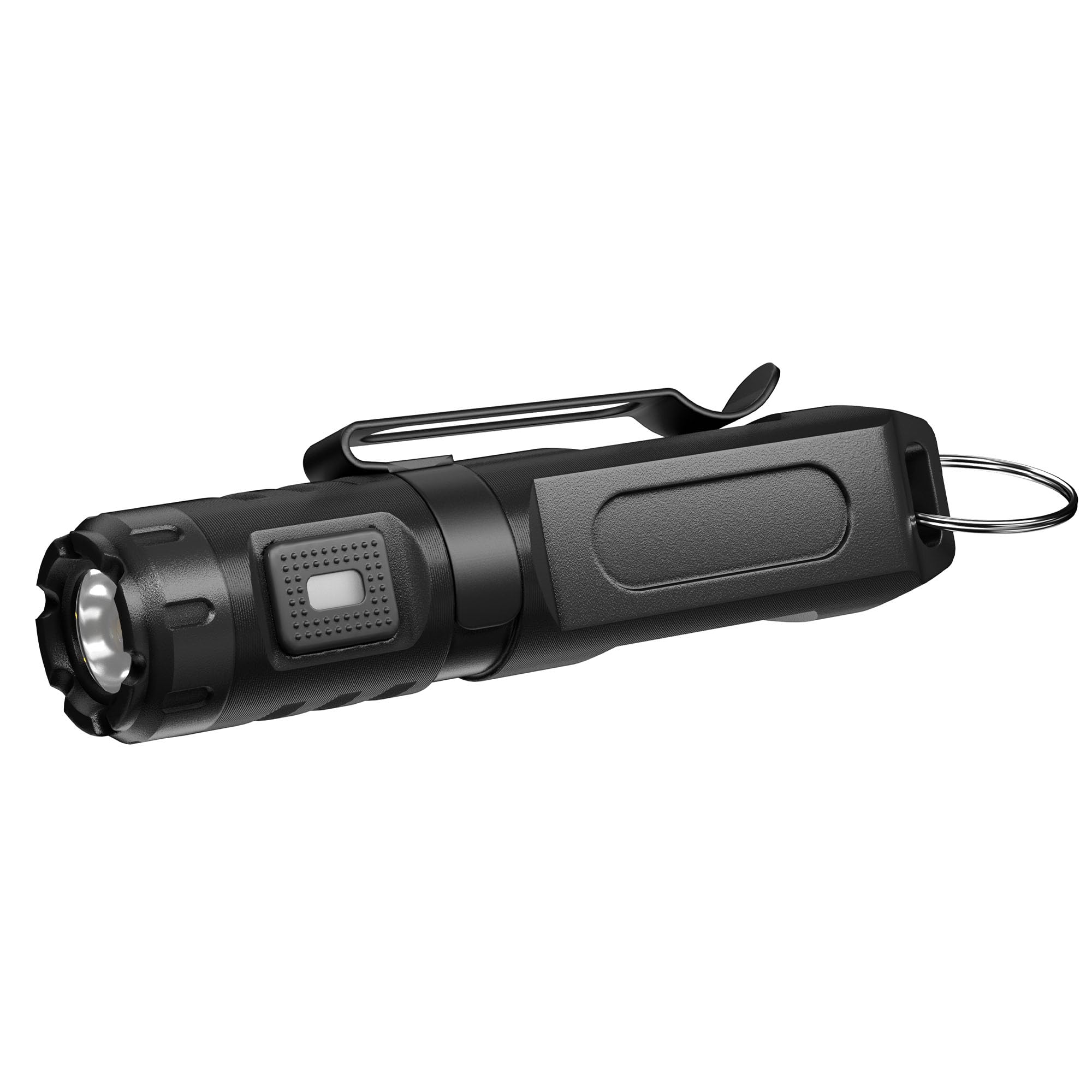 HOKOILN Keychain Flashlight, Bright 650 Lumens USB-C Rechargeable Mini Flashlight, Waterproof Small Pocket Light for Everyday Ca