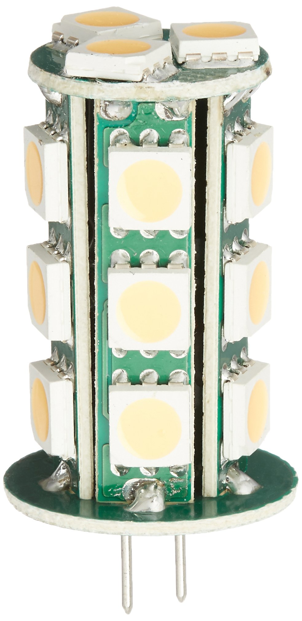 Halco BC5982 JC20/2WW/LED 2.4W G4 Base LED Light Bulb - 1 Count, Copper