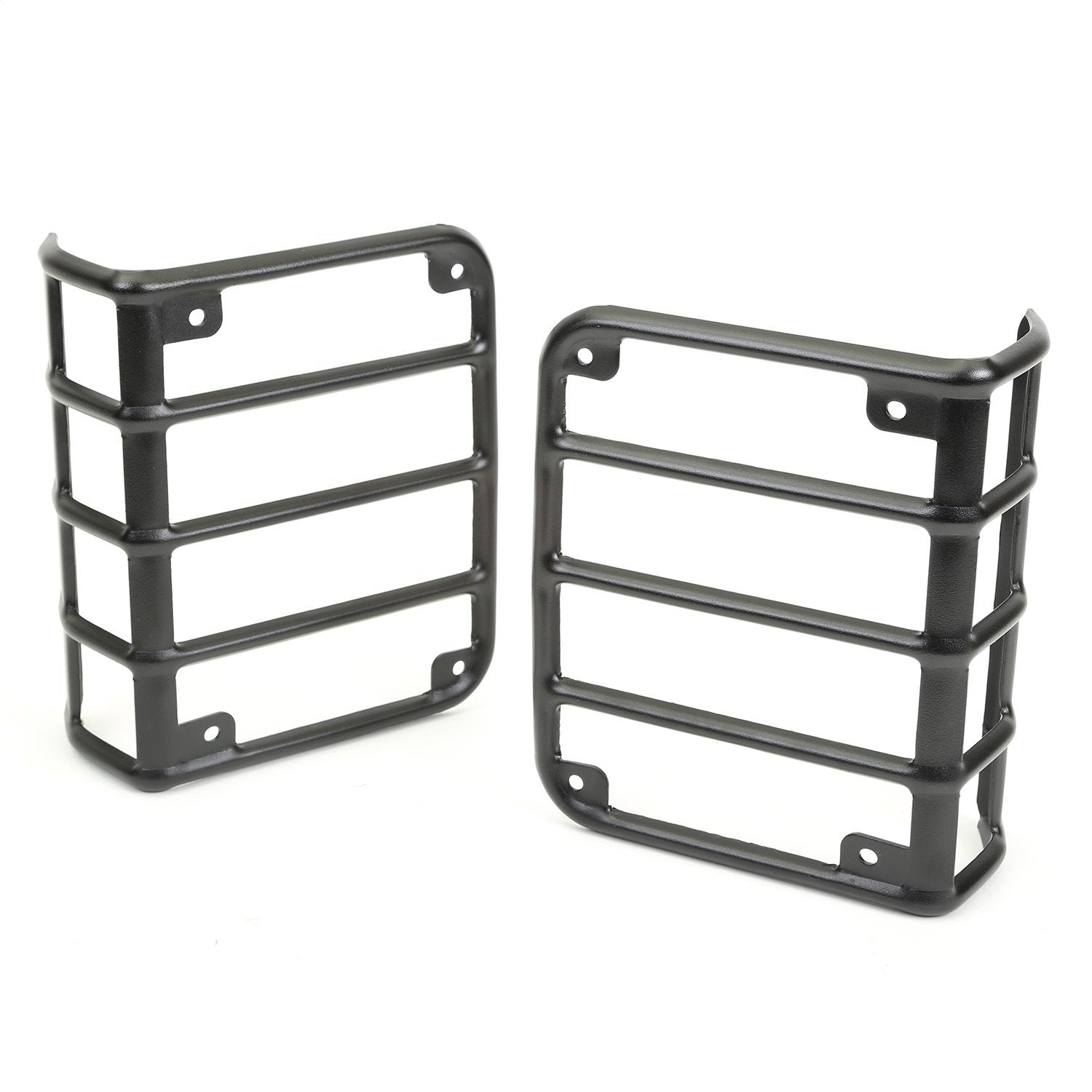 Rugged Ridge | Euro Guard Kit, Tail Light, Textured Black | 11226.11 | Fits 2007-2018 Jeep Wrangler Jk