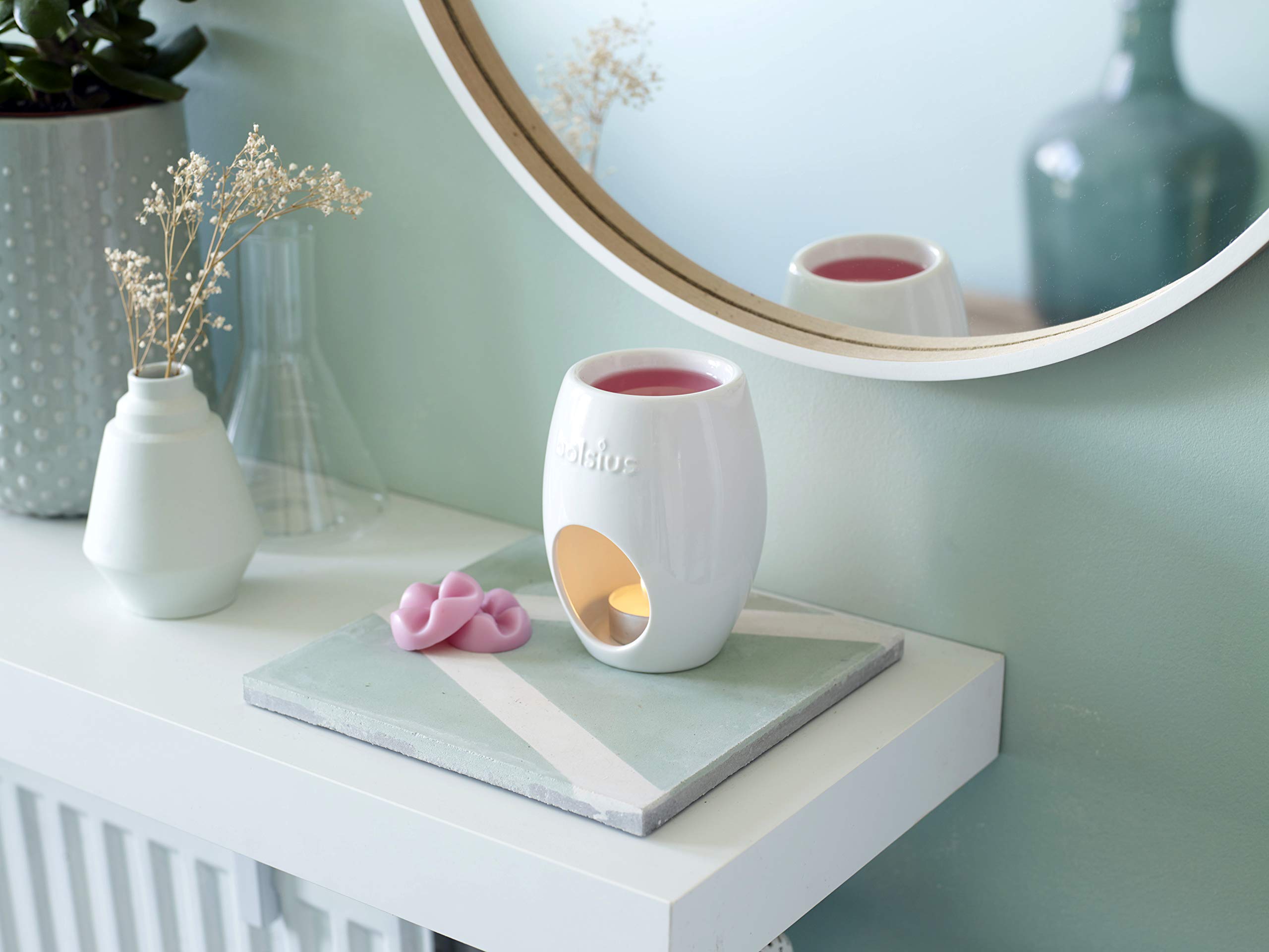 Bolsius Fragrance lamp, Wax, White, 3 x 3,5 cm